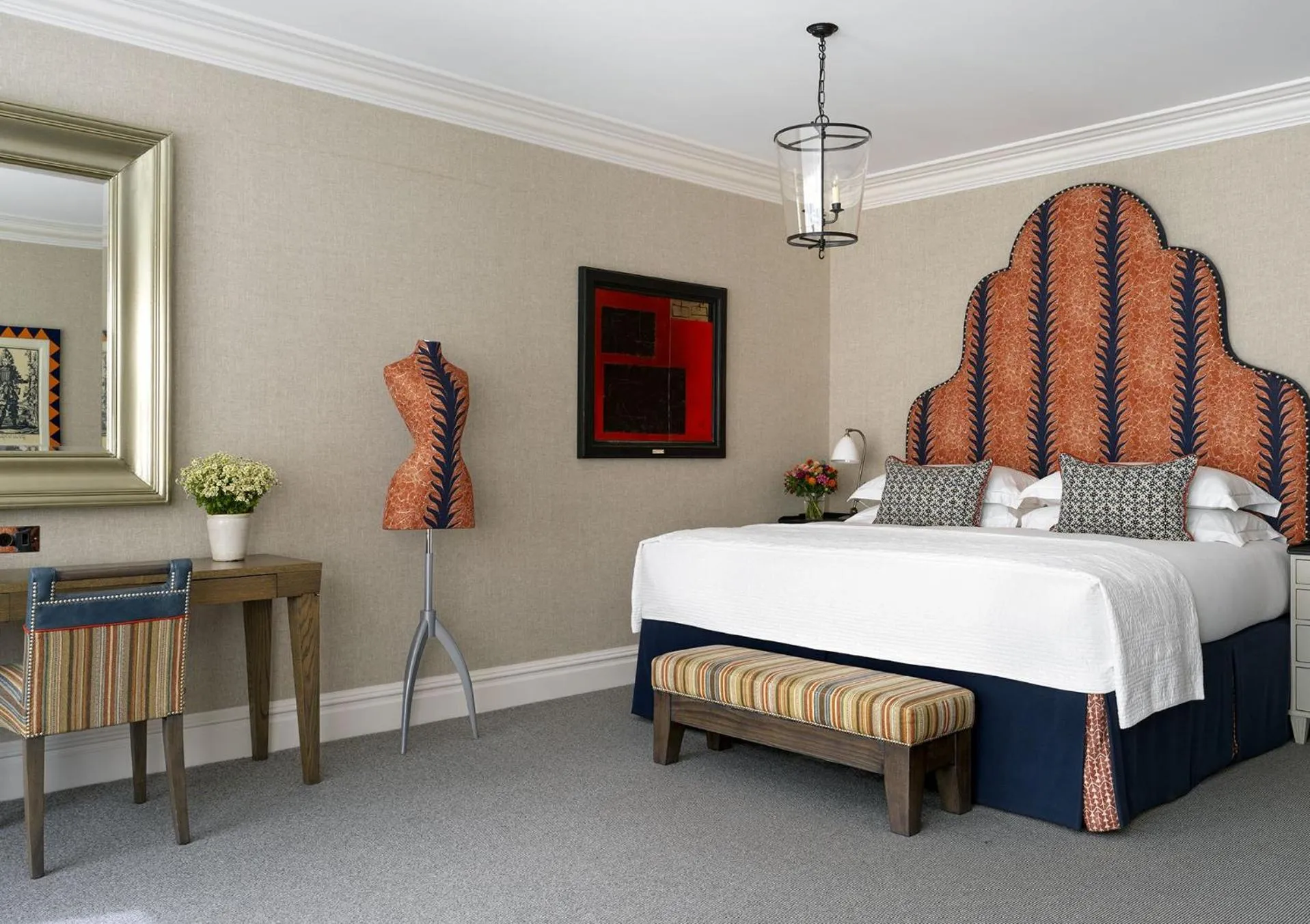 Bed in Ham Yard Hotel, Firmdale Hotels