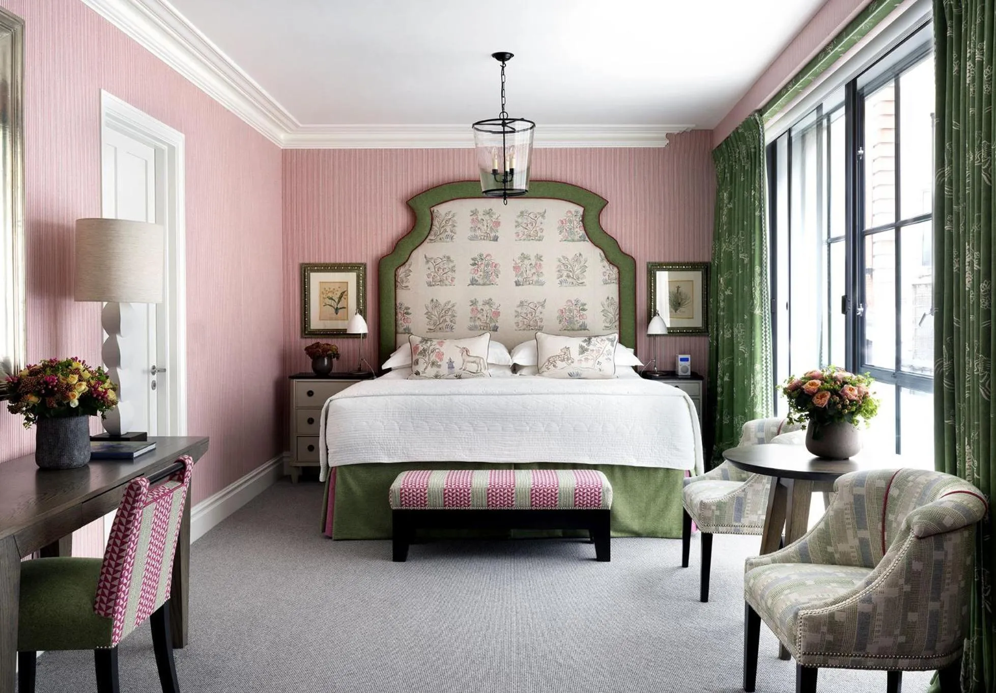 Bed in Ham Yard Hotel, Firmdale Hotels