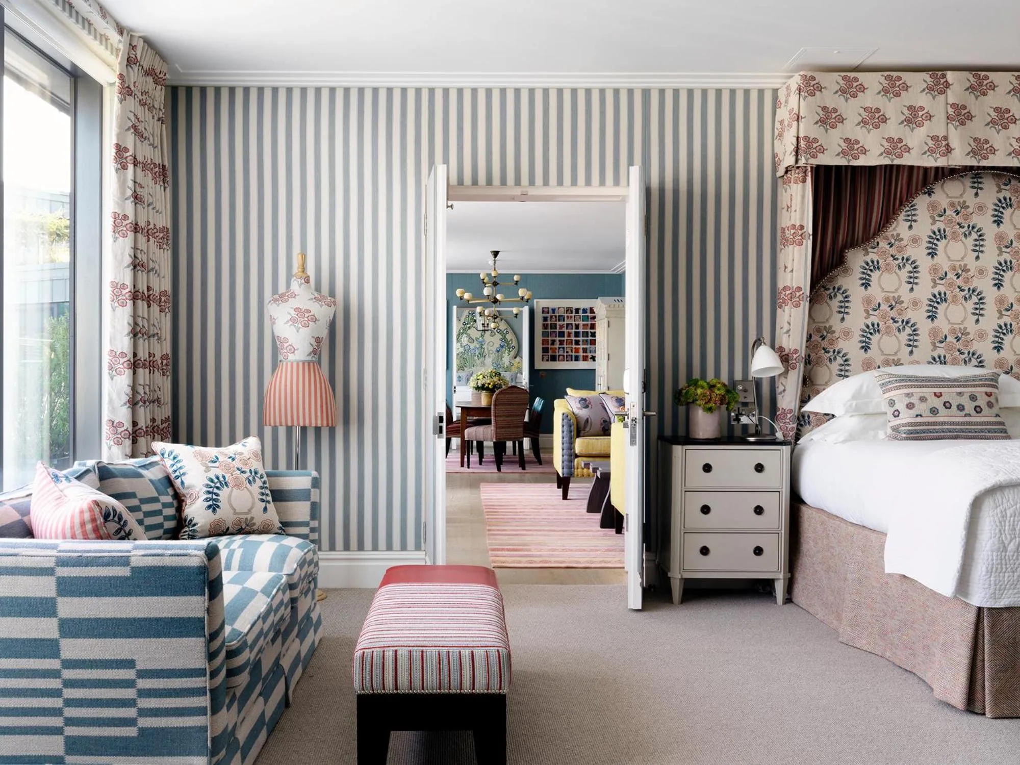 Bed in Ham Yard Hotel, Firmdale Hotels