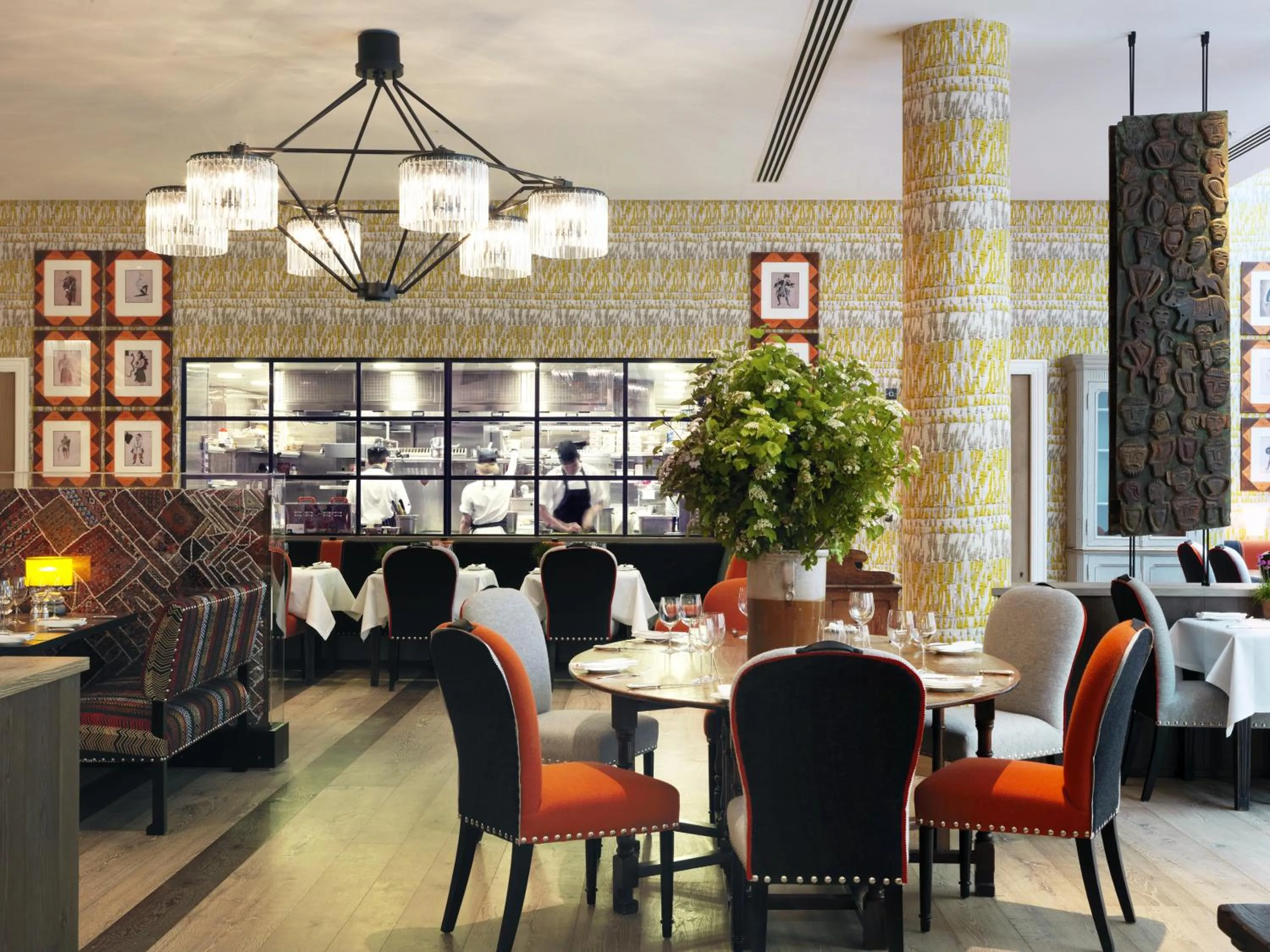 Restaurant/places to eat in Ham Yard Hotel, Firmdale Hotels