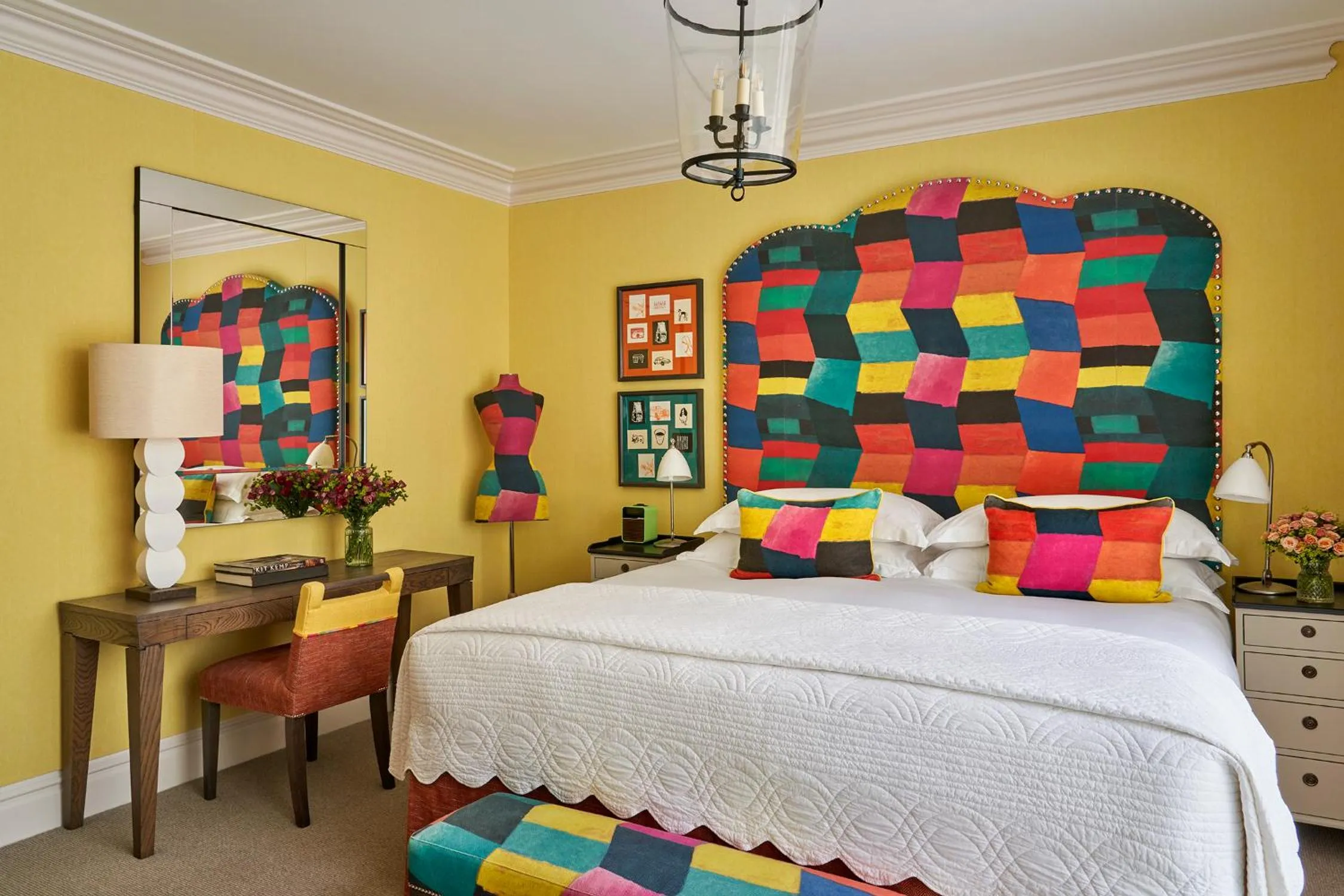 Bed in Ham Yard Hotel, Firmdale Hotels