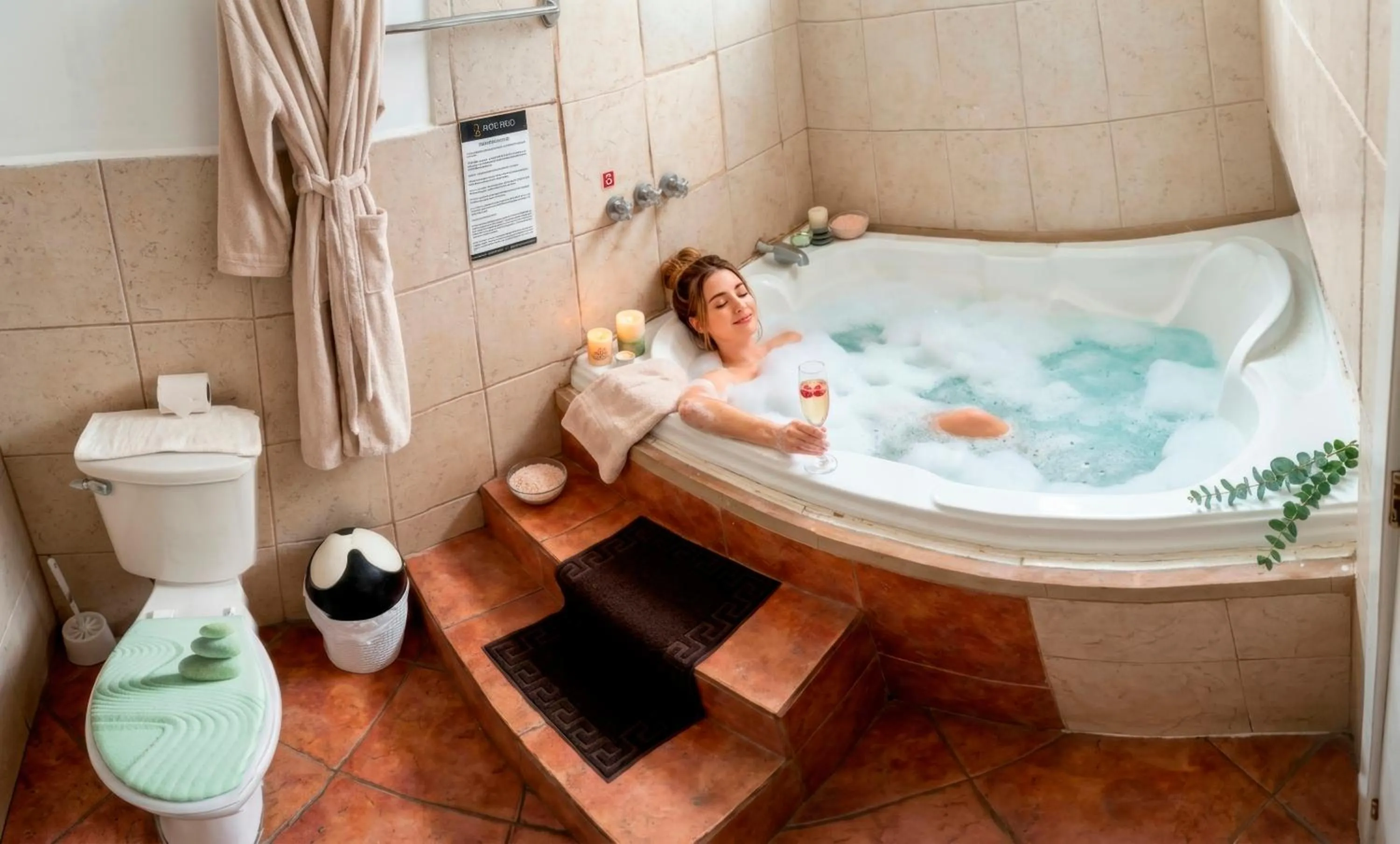 Hot Tub in HOSTAL DEL RÍO