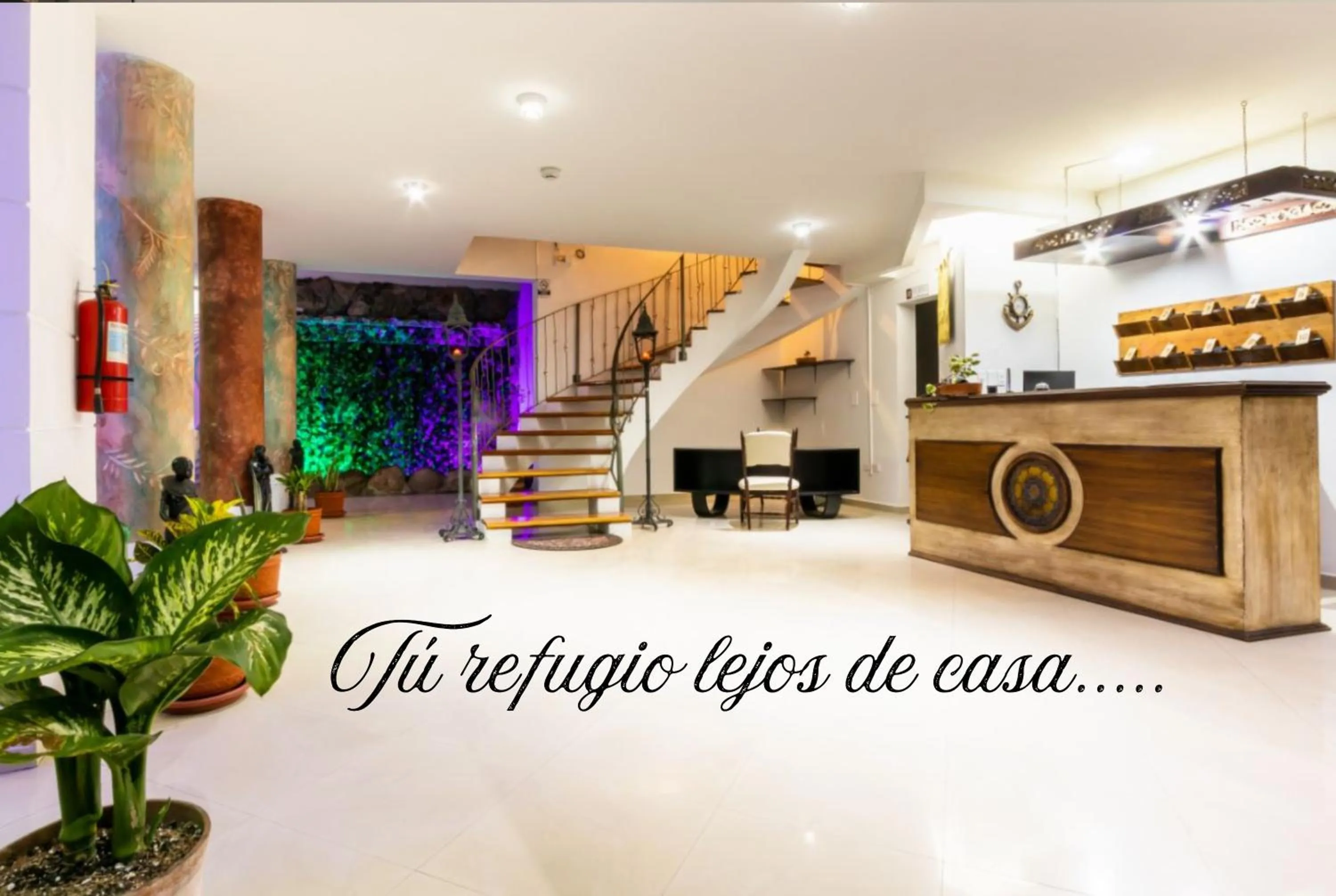 Lobby or reception in HOSTAL DEL RÍO