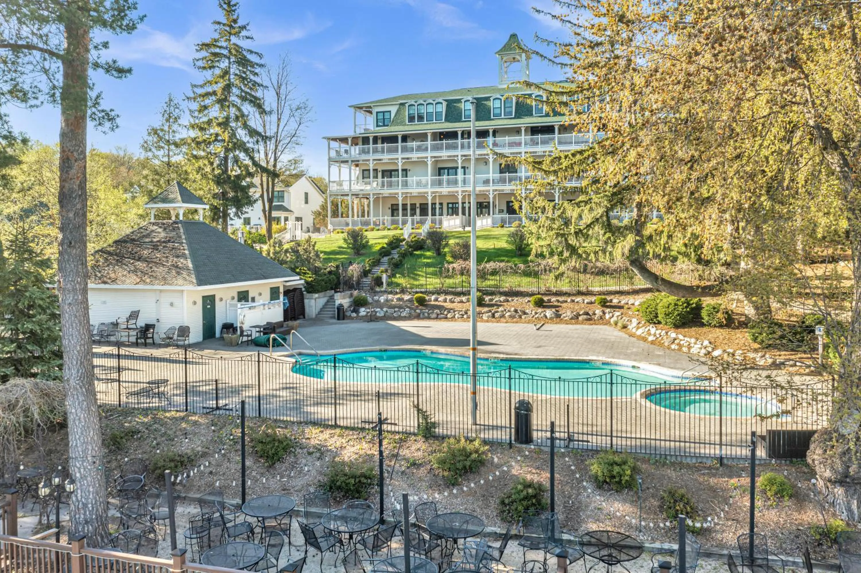 Property building in Victorian Inn Elkhart Lake