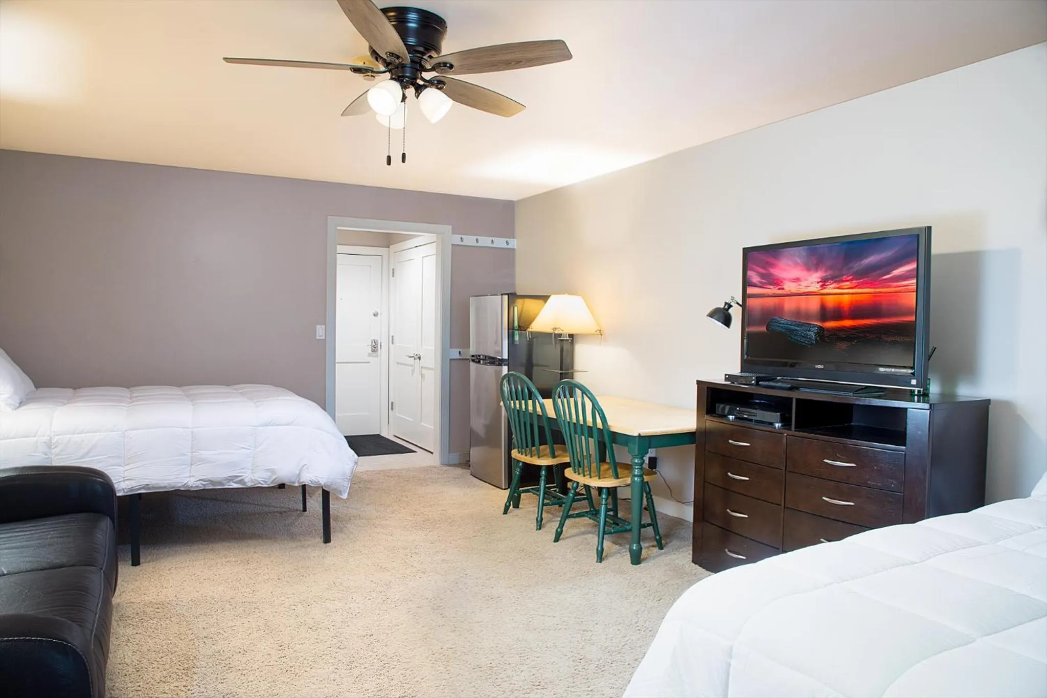 Bed in Victorian Inn Elkhart Lake