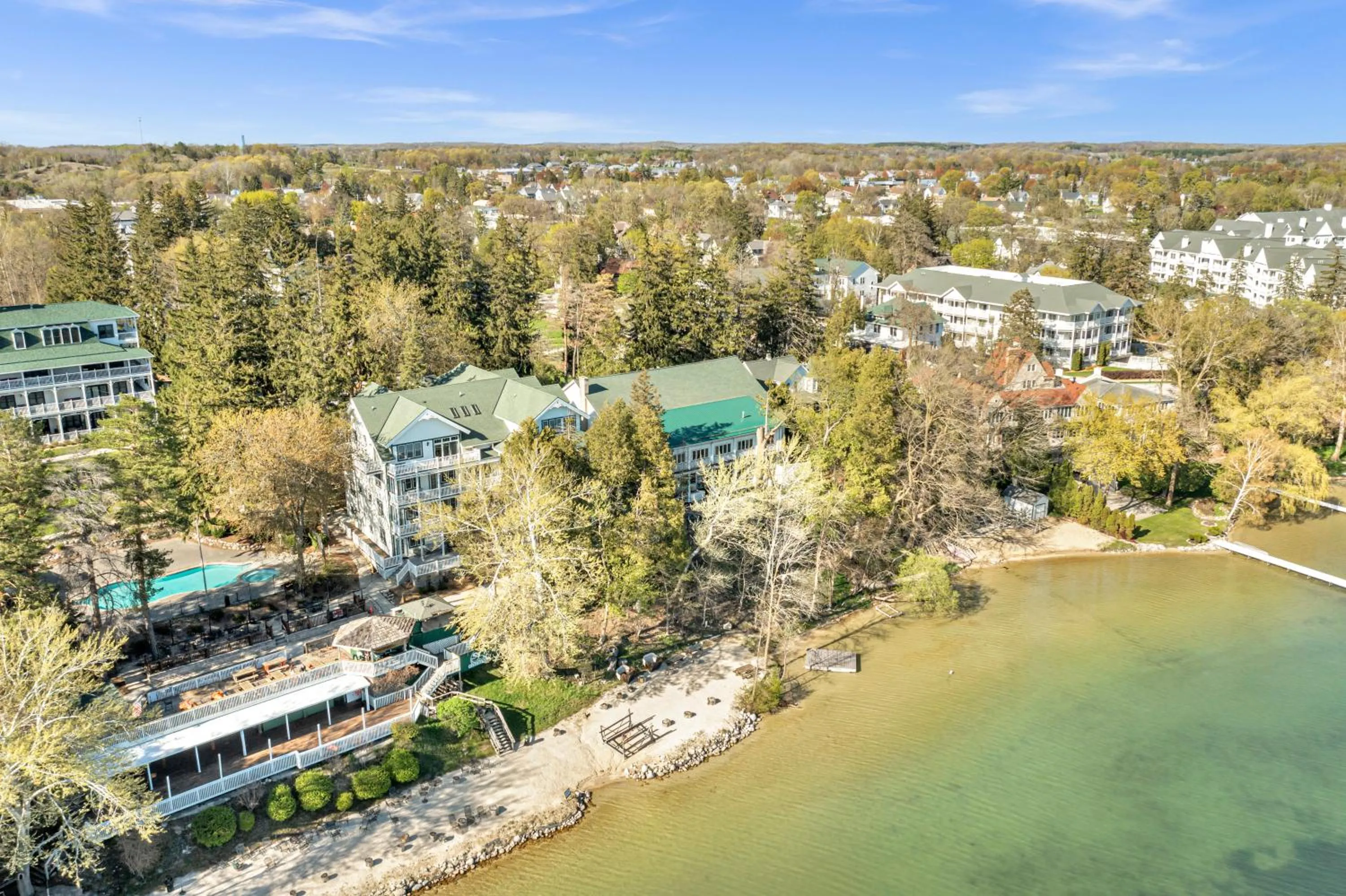 Property building in Victorian Inn Elkhart Lake