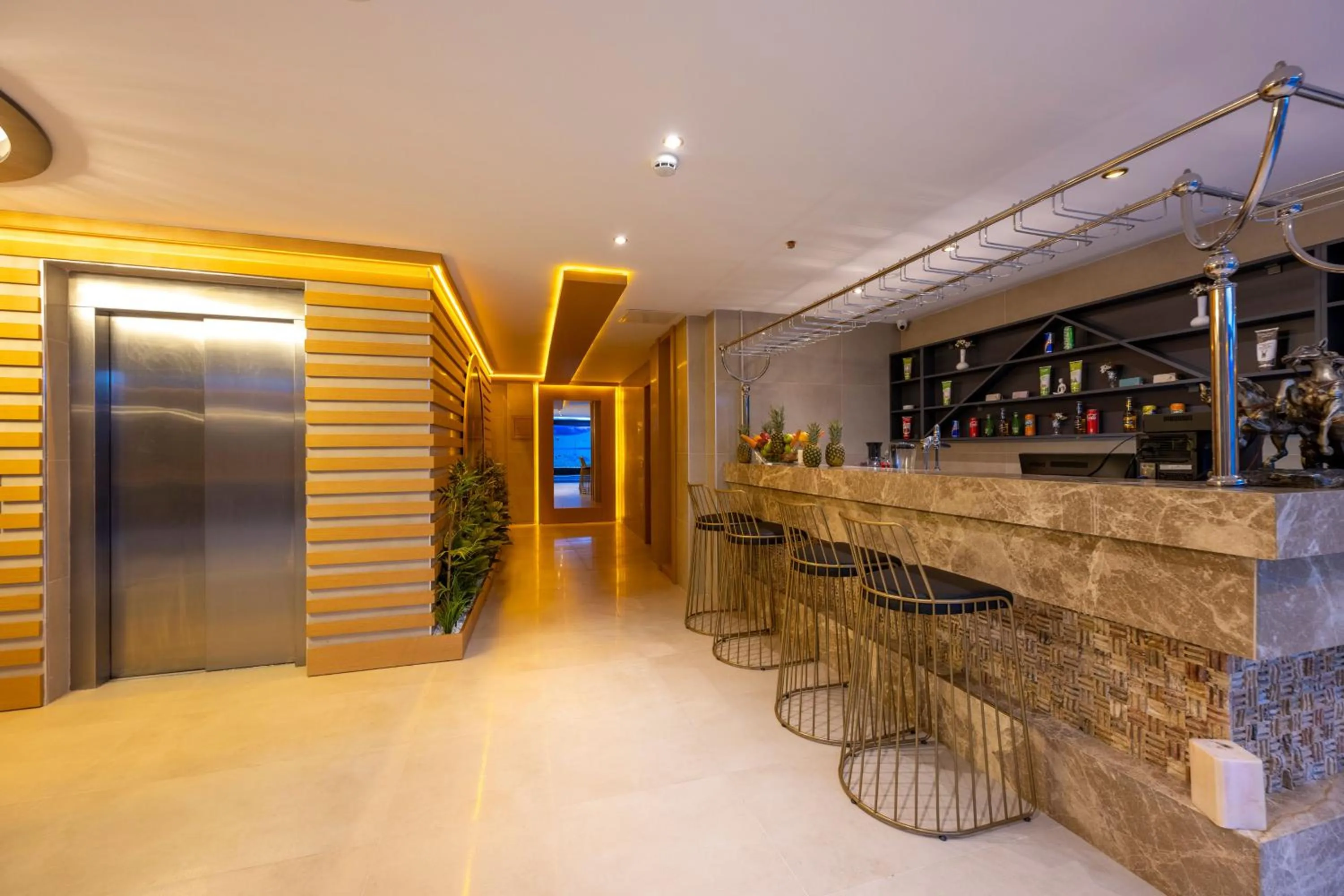 Lounge or bar in Freya Hotel