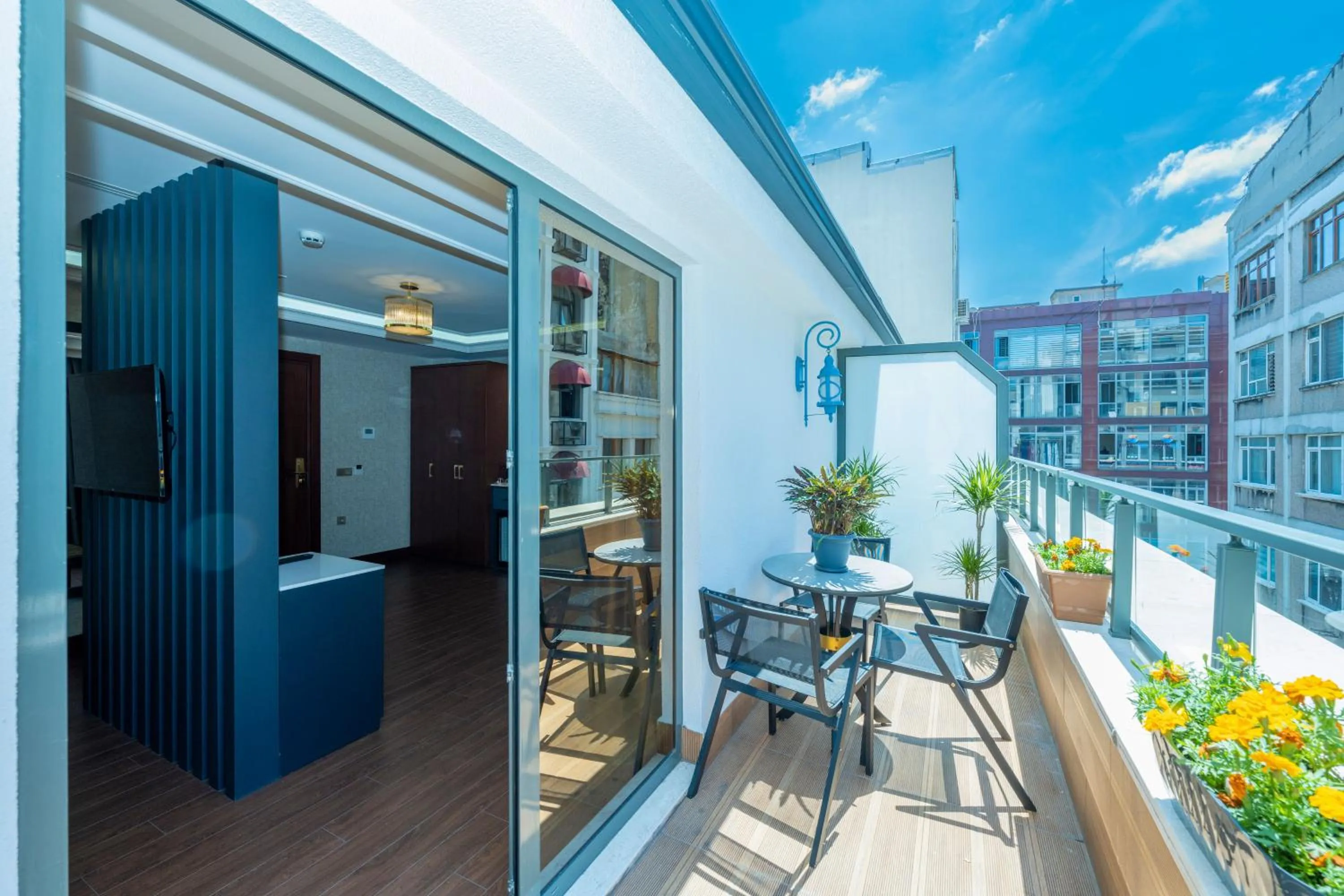 Balcony/Terrace in Freya Hotel