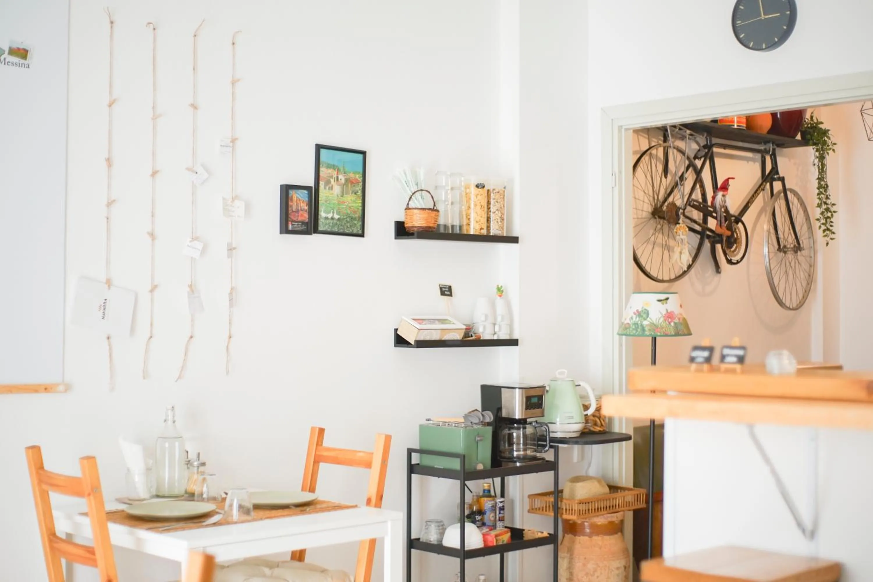 Kitchen or kitchenette in Baronetto B&B