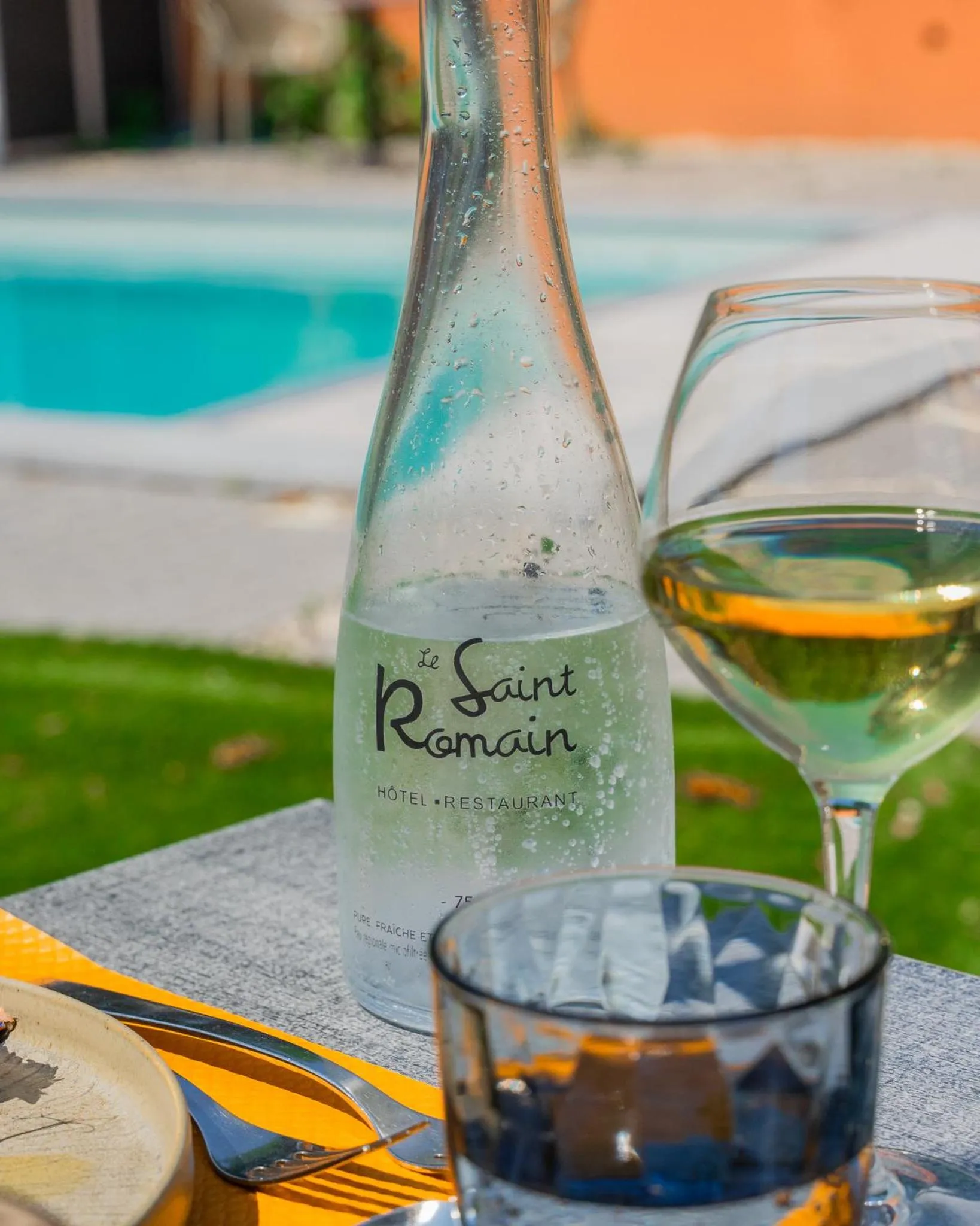 Restaurant/places to eat in Logis Hotel-Restaurant Saint Romain