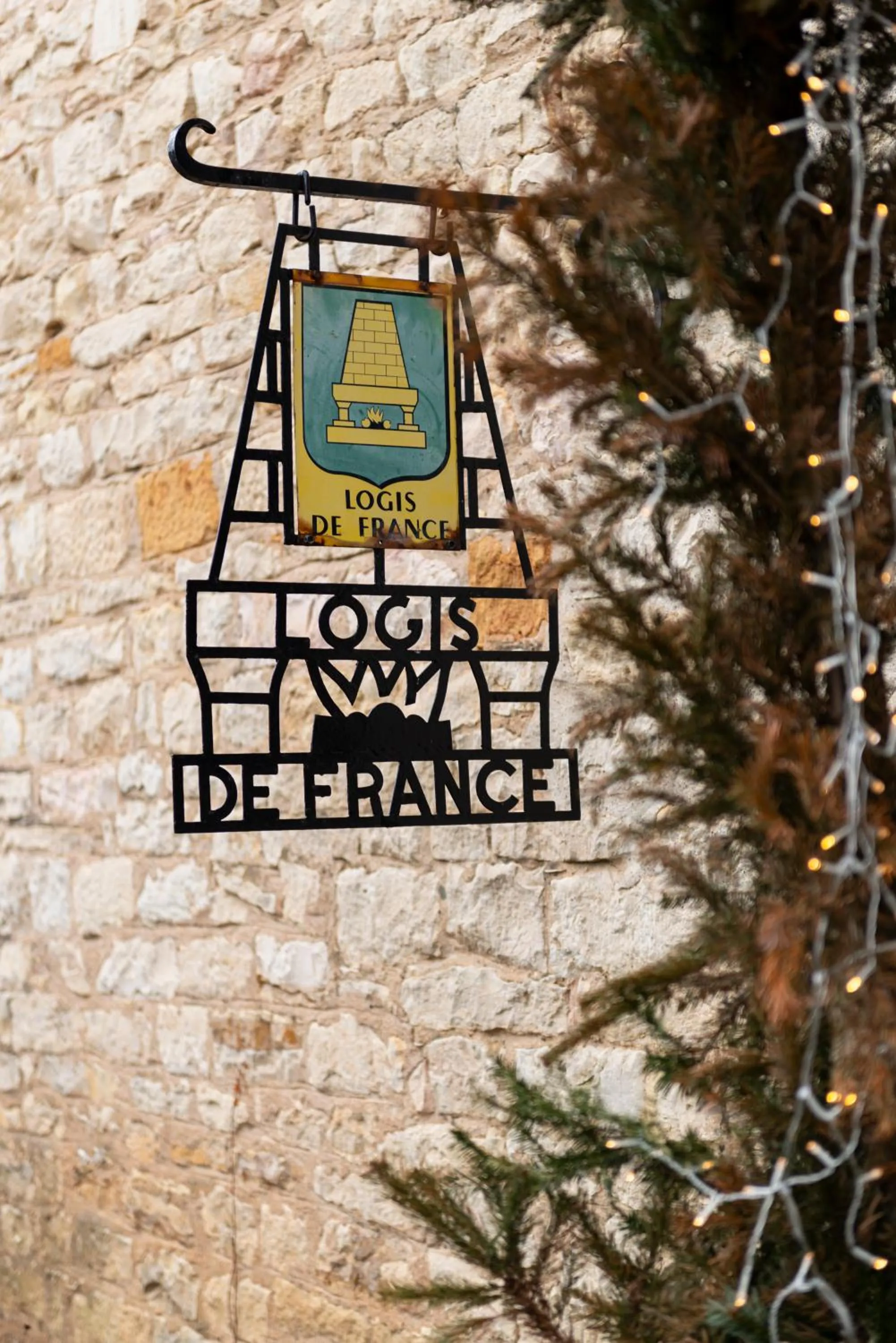 Property building in Logis Hotel-Restaurant Saint Romain