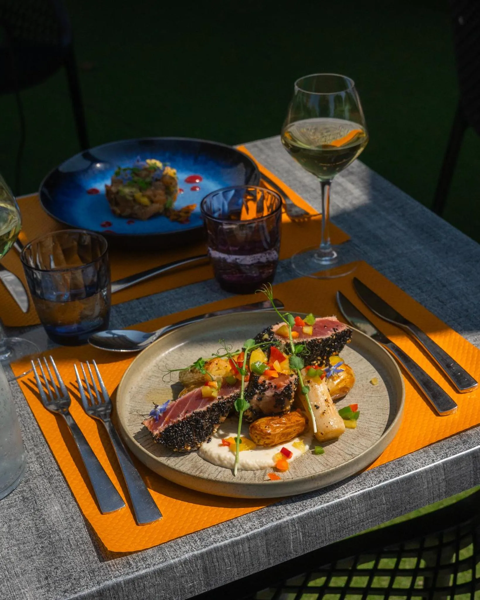 Restaurant/places to eat in Logis Hotel-Restaurant Saint Romain