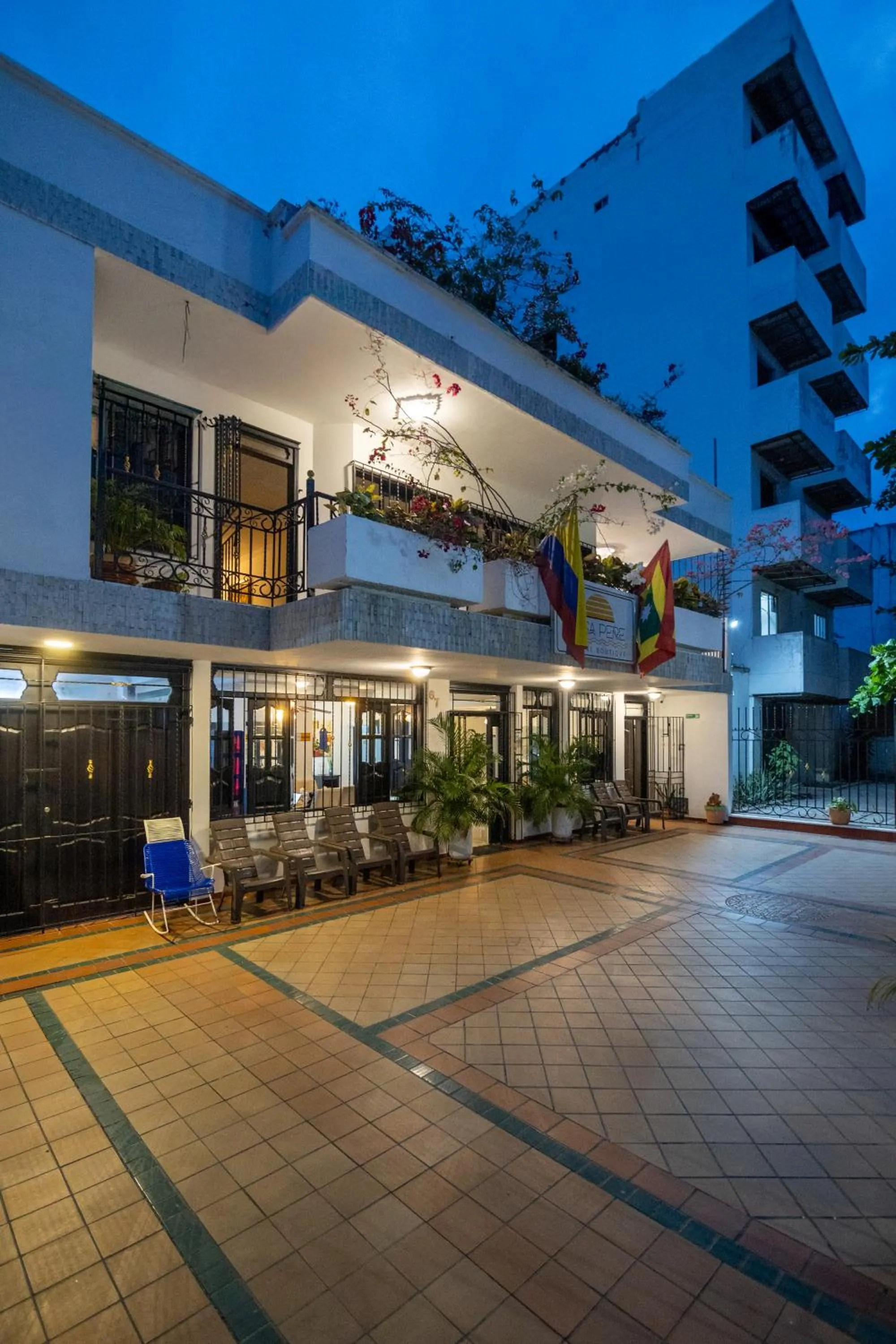 Property building in Hotel Boutique Casa Pere