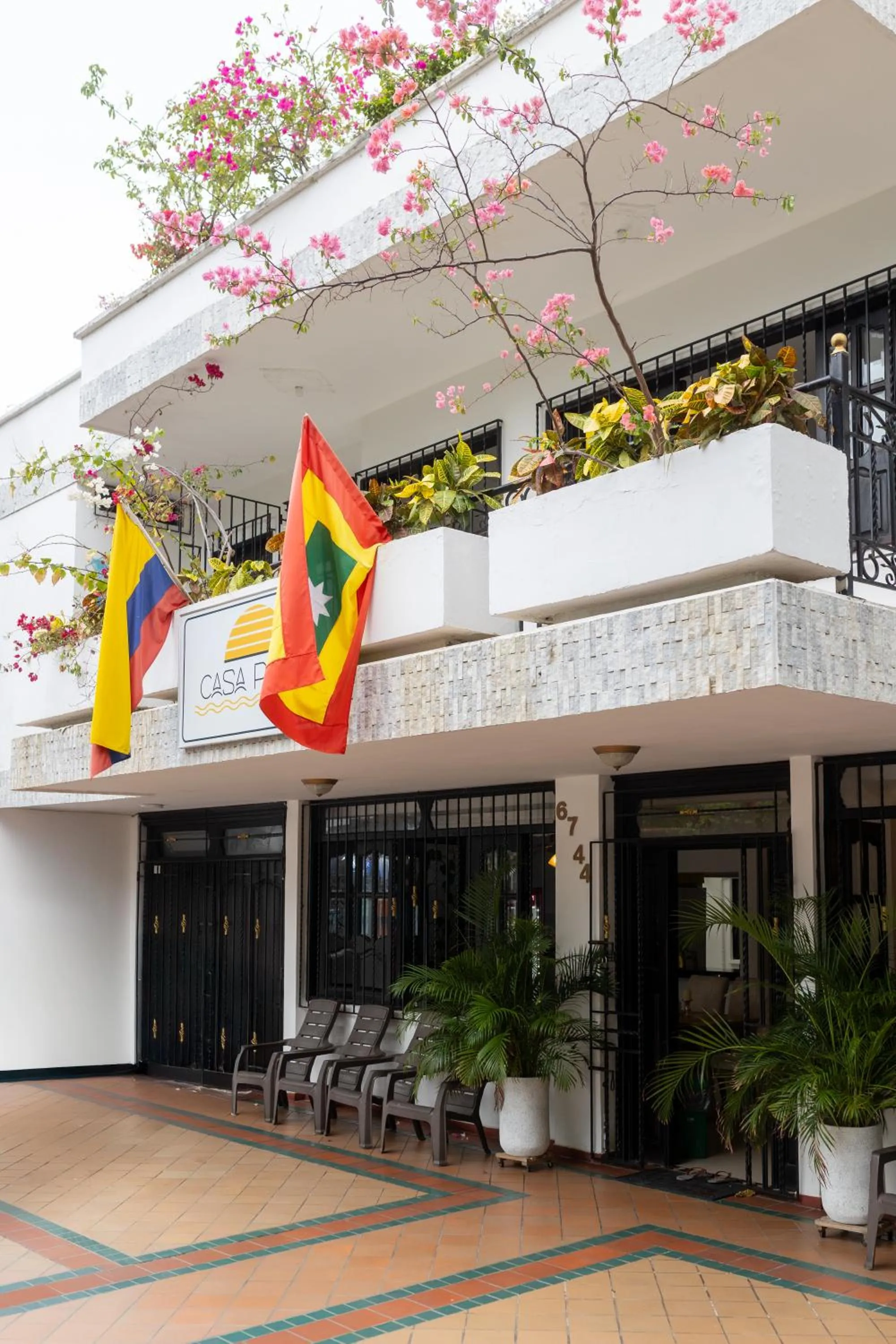 Property building in Hotel Boutique Casa Pere