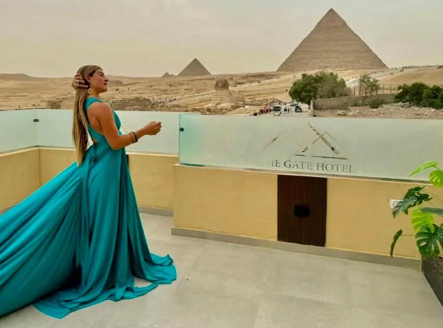 Nearby landmark in The Gate Hotel Front Pyramids & Sphinx View