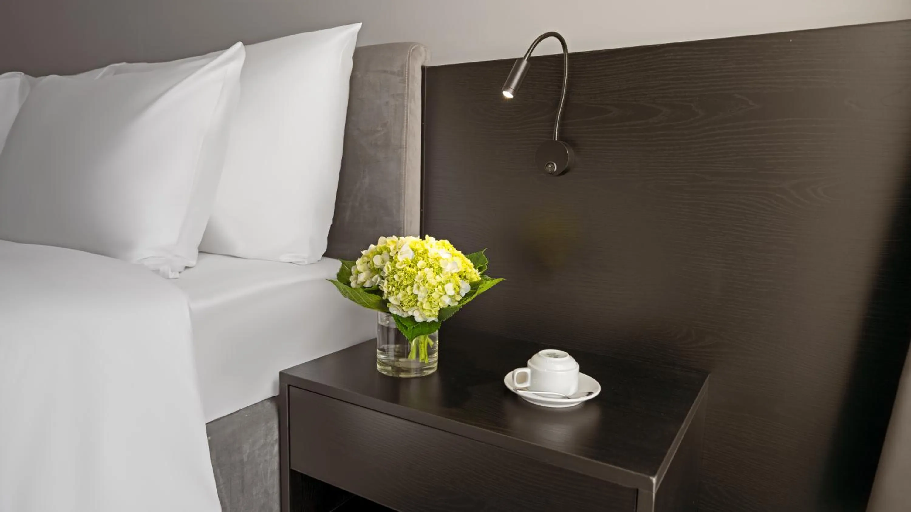 Decorative detail, Bed in Mercy Emerald Hotel