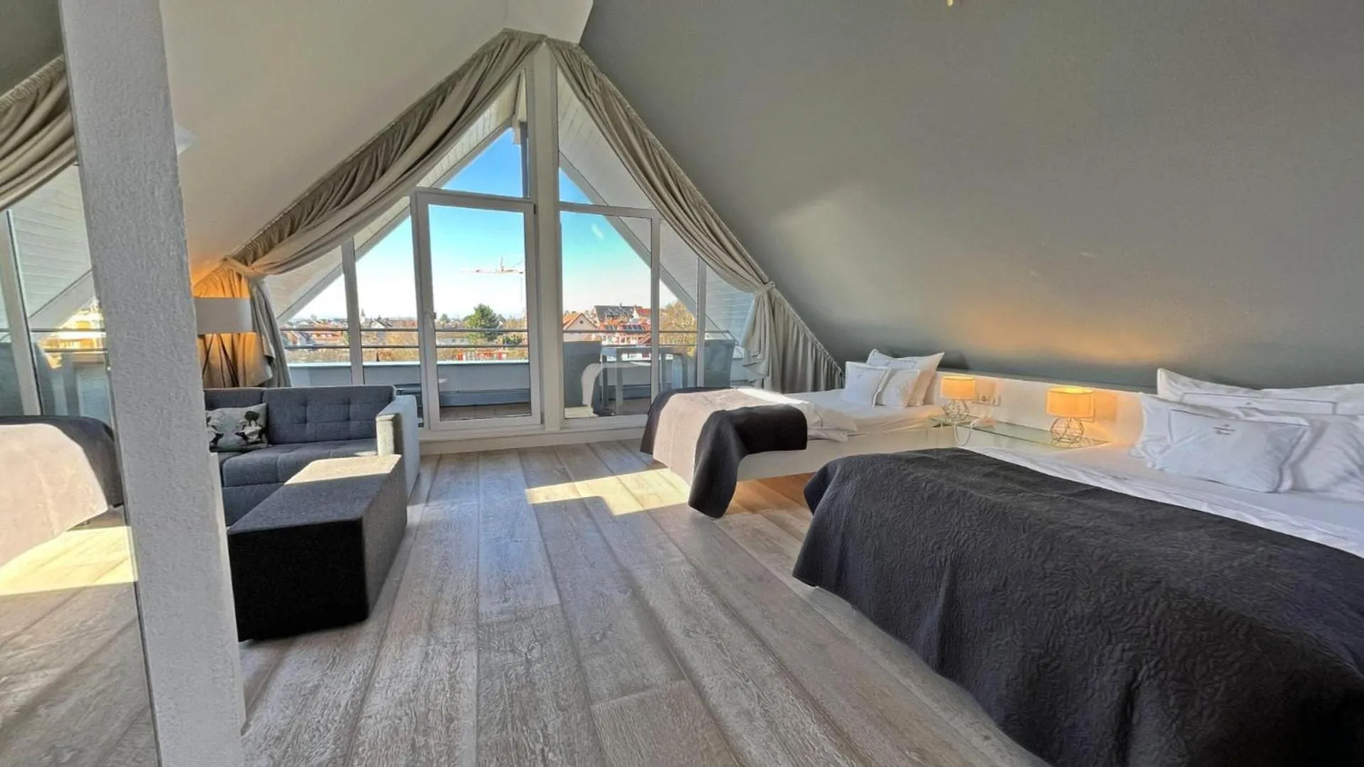 Photo of the whole room, Bed in Bodenseehotel Renn