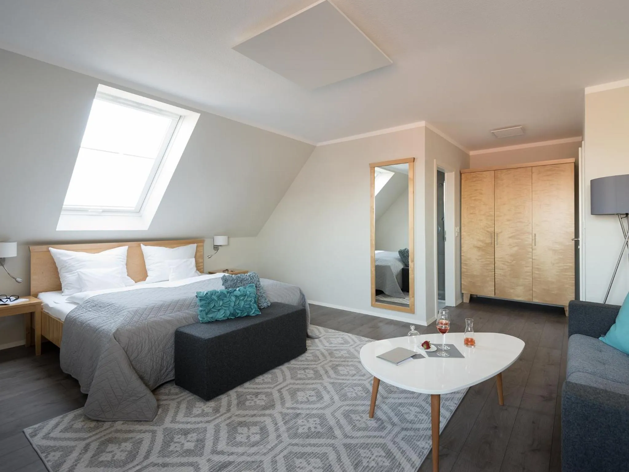 Photo of the whole room, Bed in Bodenseehotel Renn