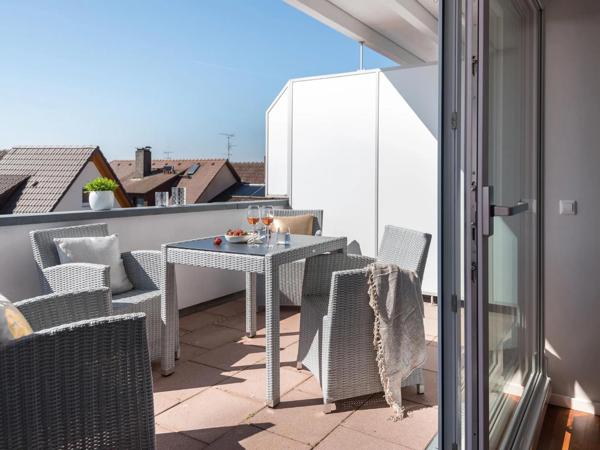 Balcony/Terrace in Bodenseehotel Renn