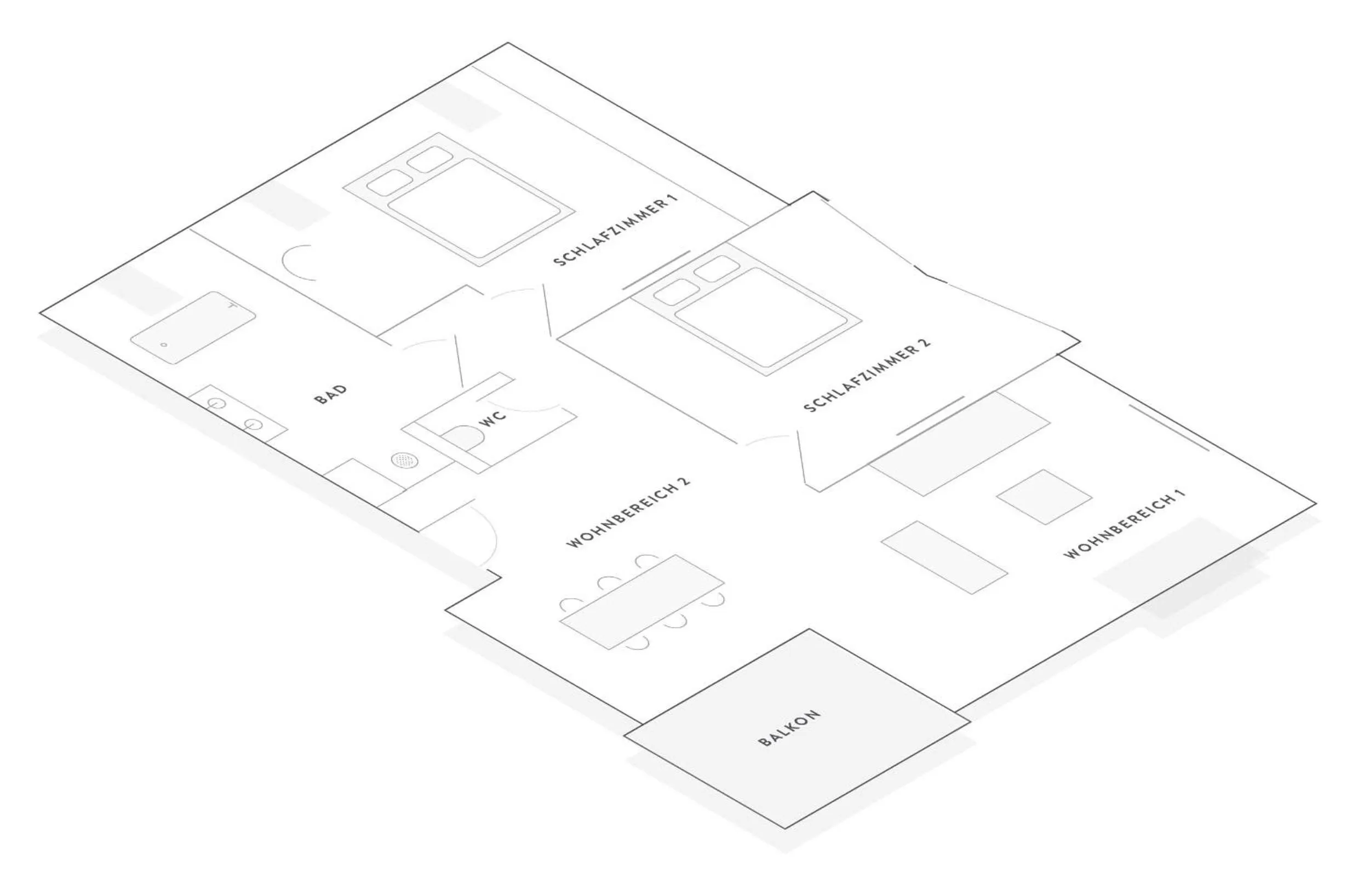 Floor plan in Bodenseehotel Renn