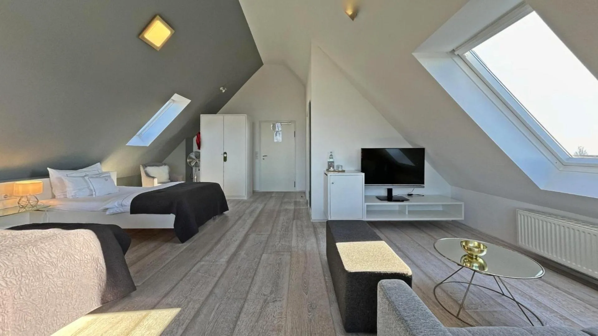 Photo of the whole room, Bed in Bodenseehotel Renn