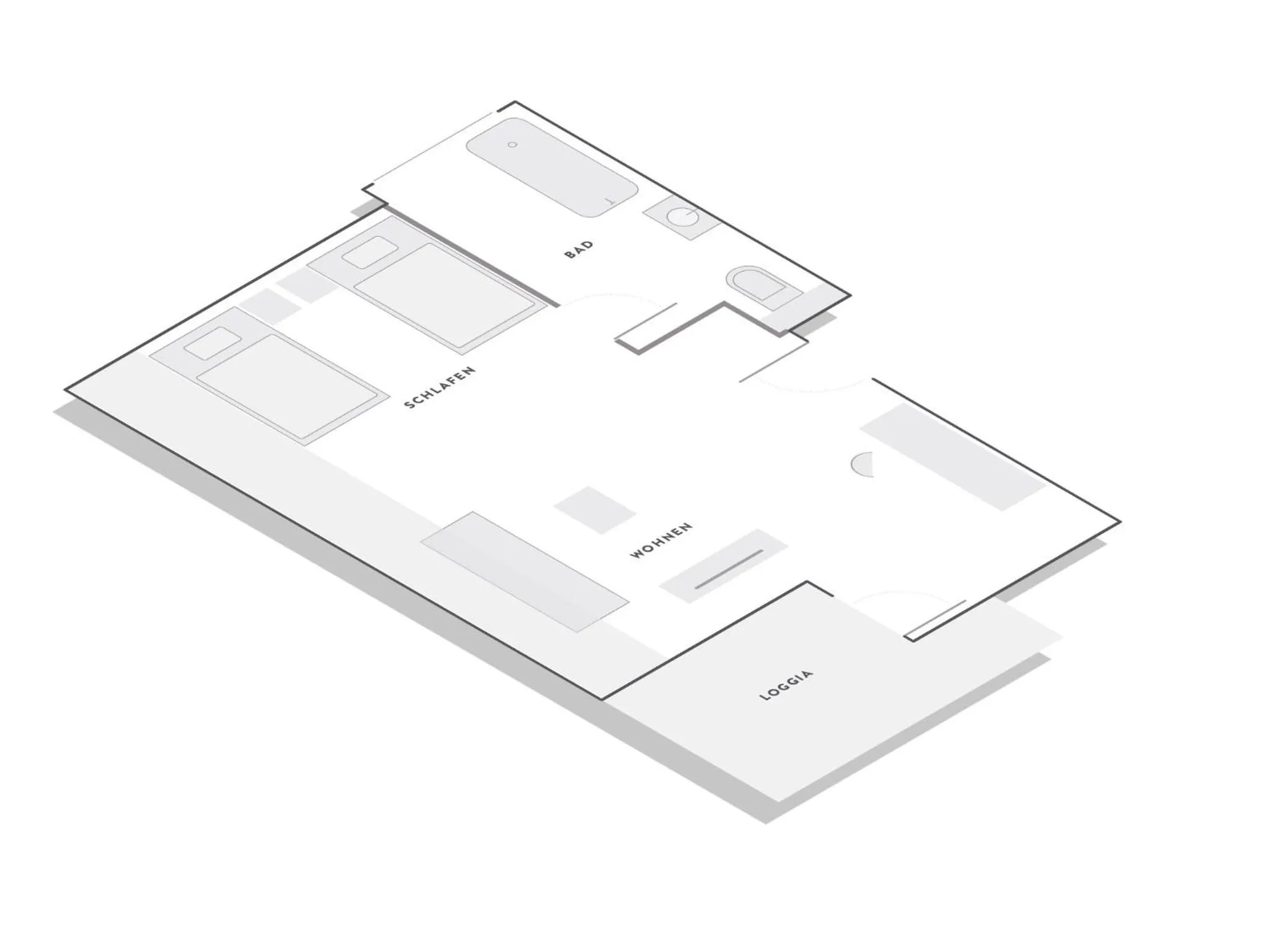 Floor plan in Bodenseehotel Renn