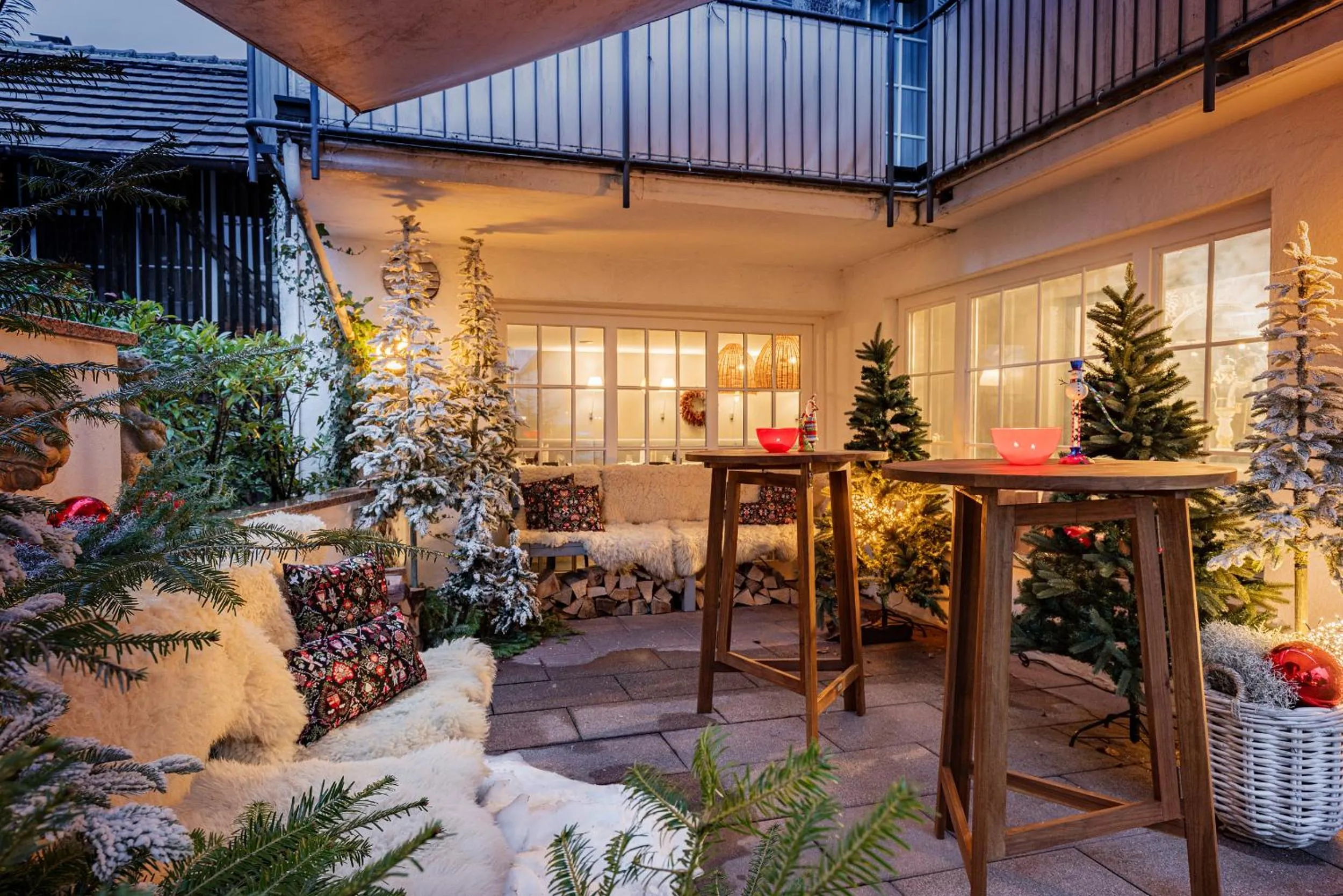 Balcony/Terrace in Bodenseehotel Renn