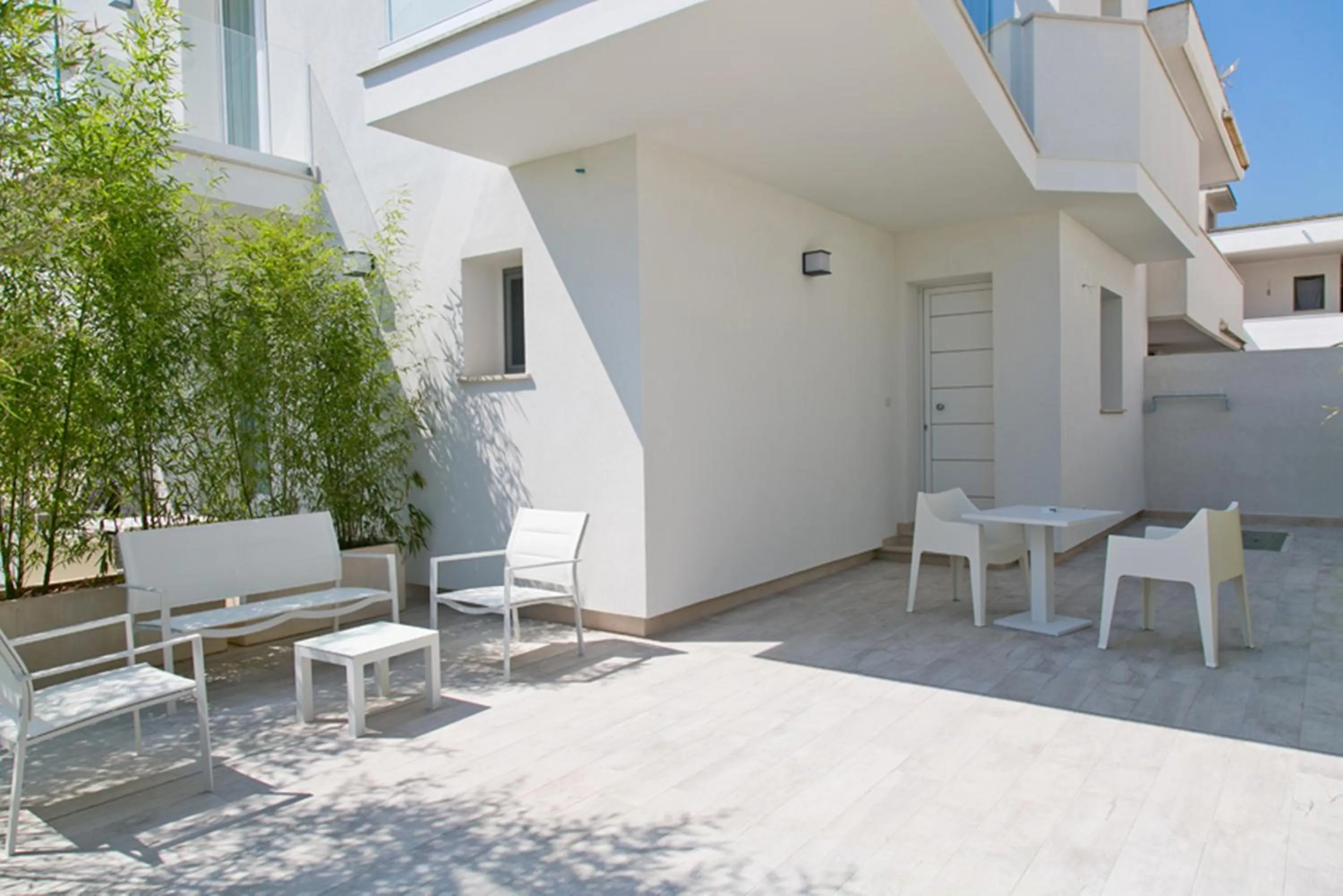 Patio in Terra d'Acqua Resort & SPA