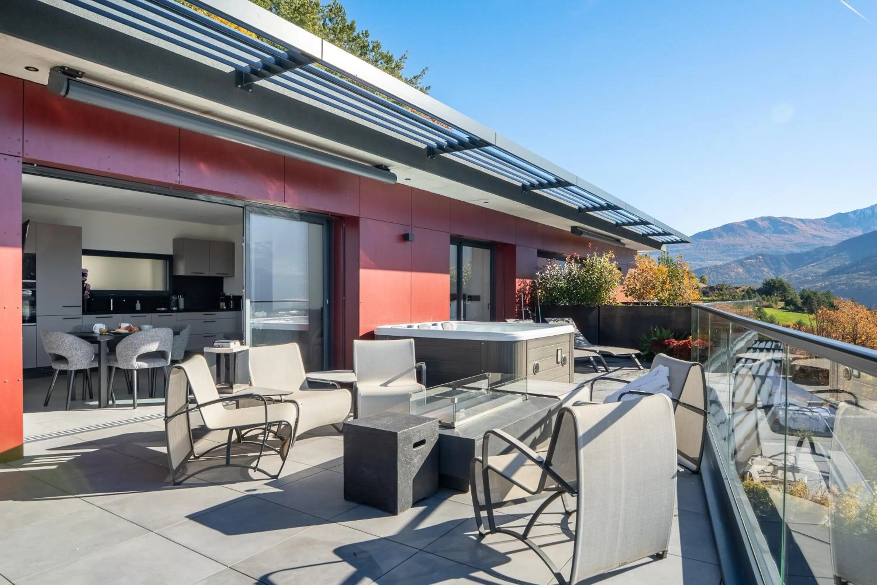 Patio in Les Restanques du lac