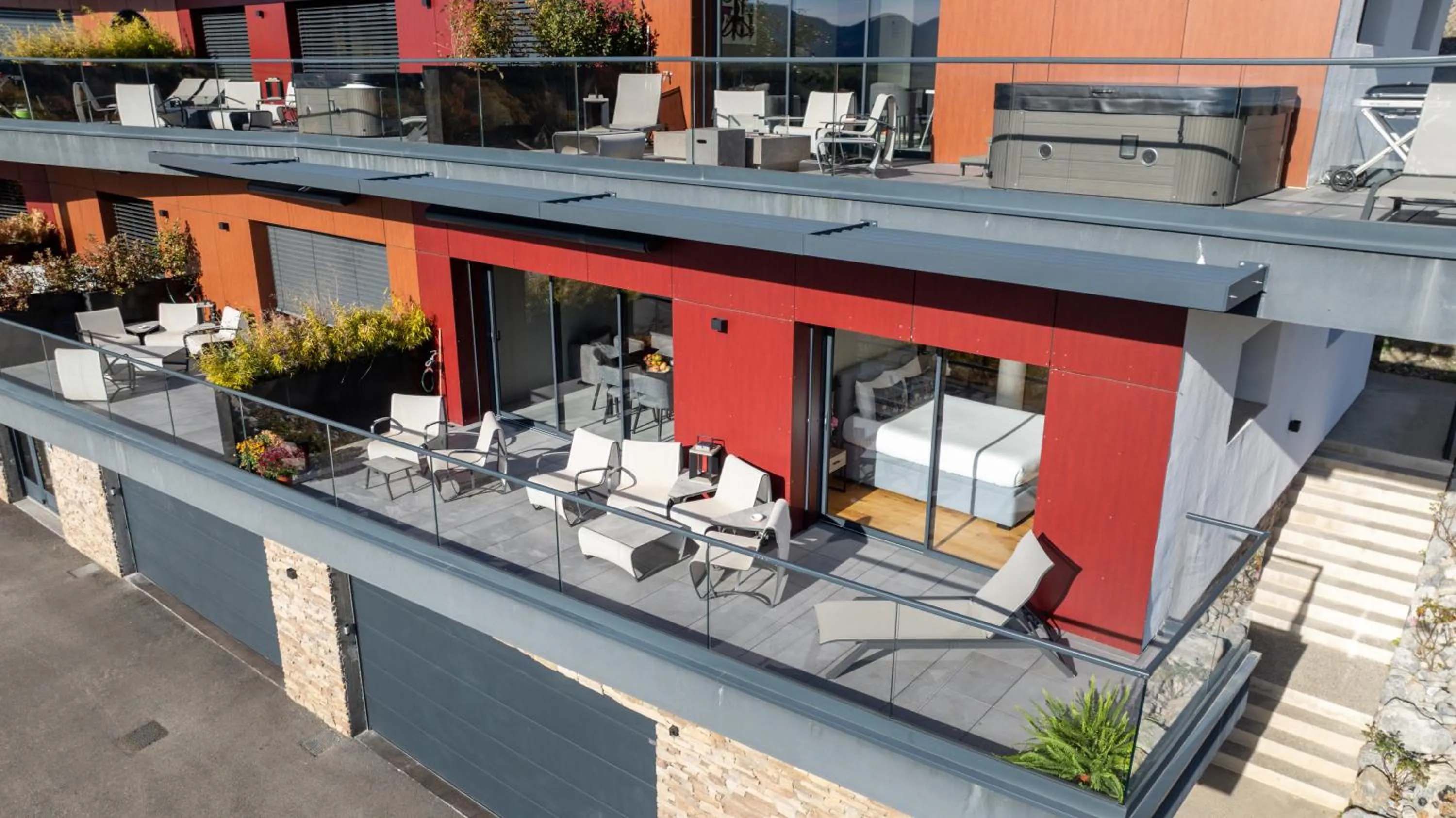 Patio in Les Restanques du lac