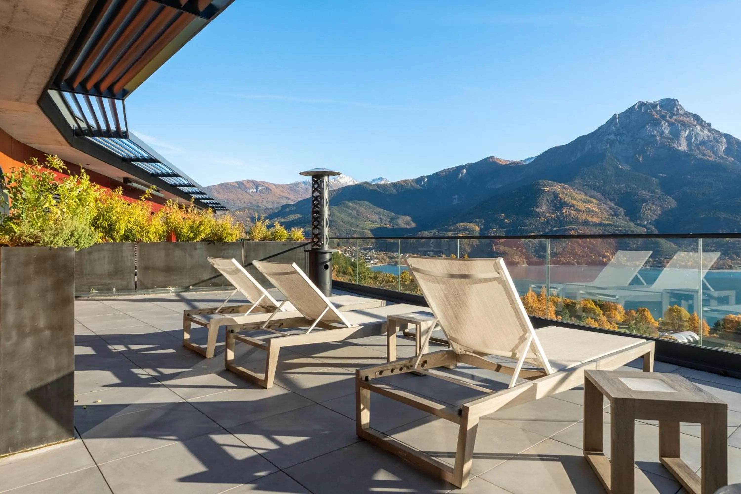 Mountain view in Les Restanques du lac