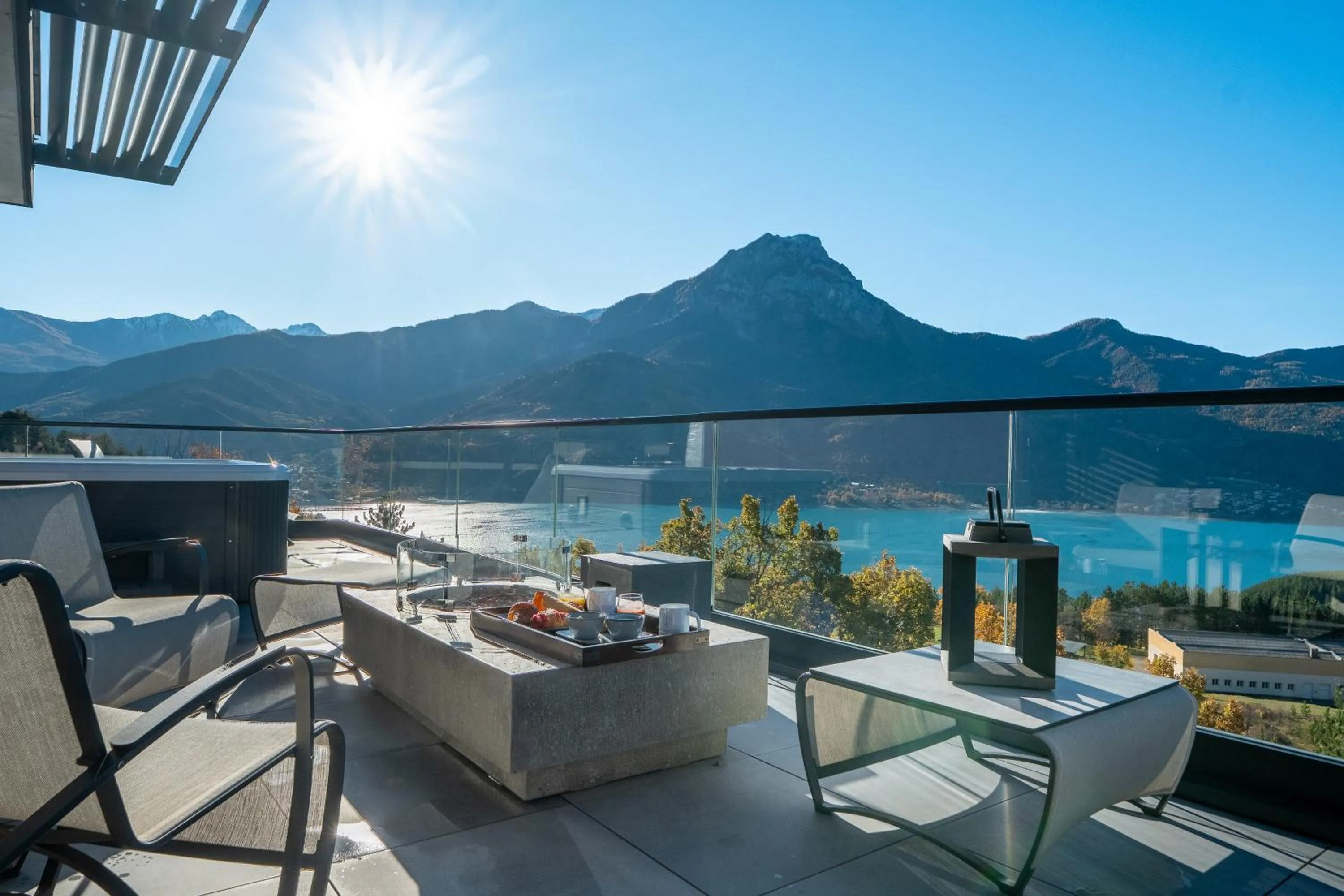 Balcony/Terrace in Les Restanques du lac