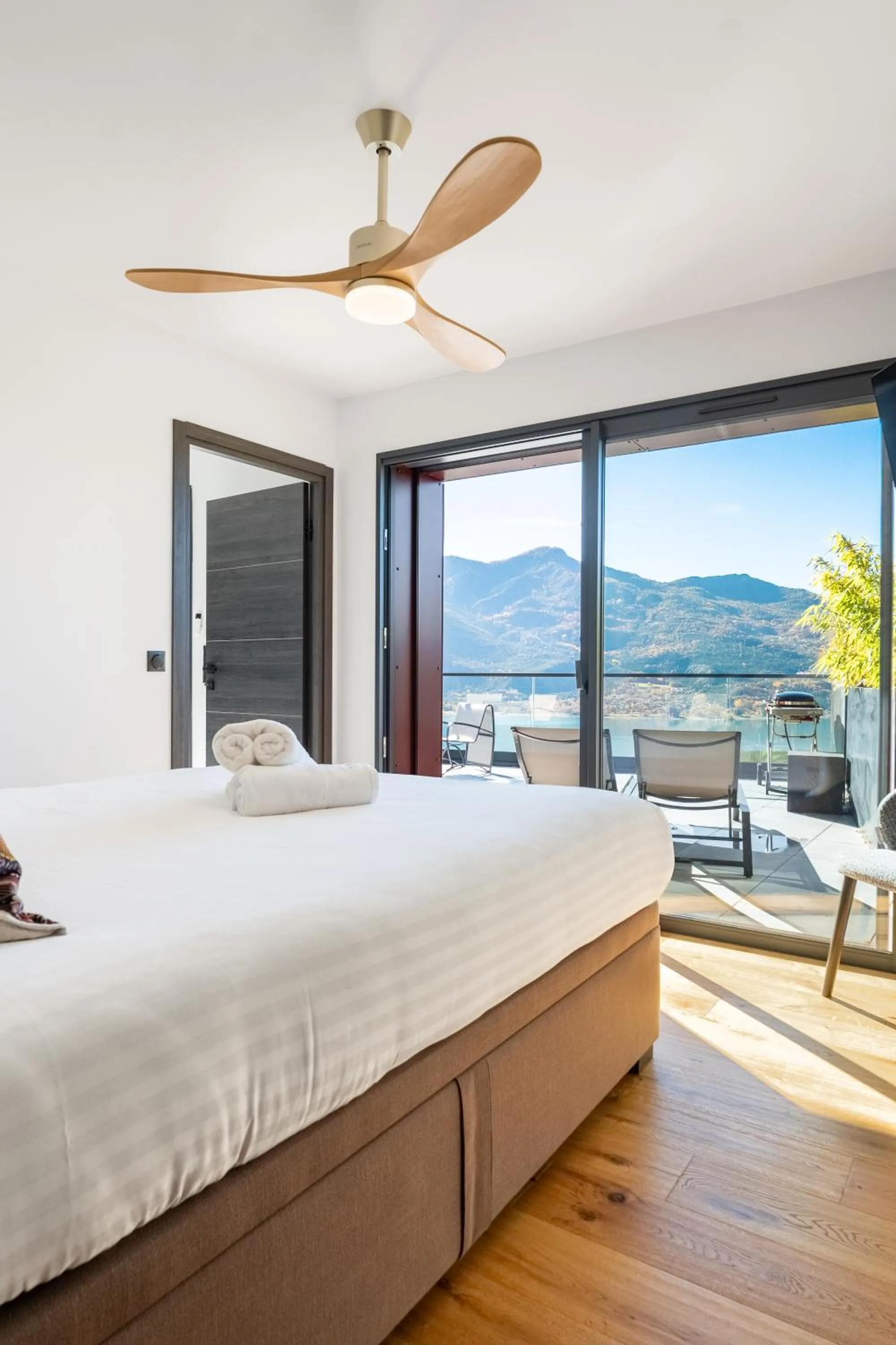 Bedroom, Bed in Les Restanques du lac