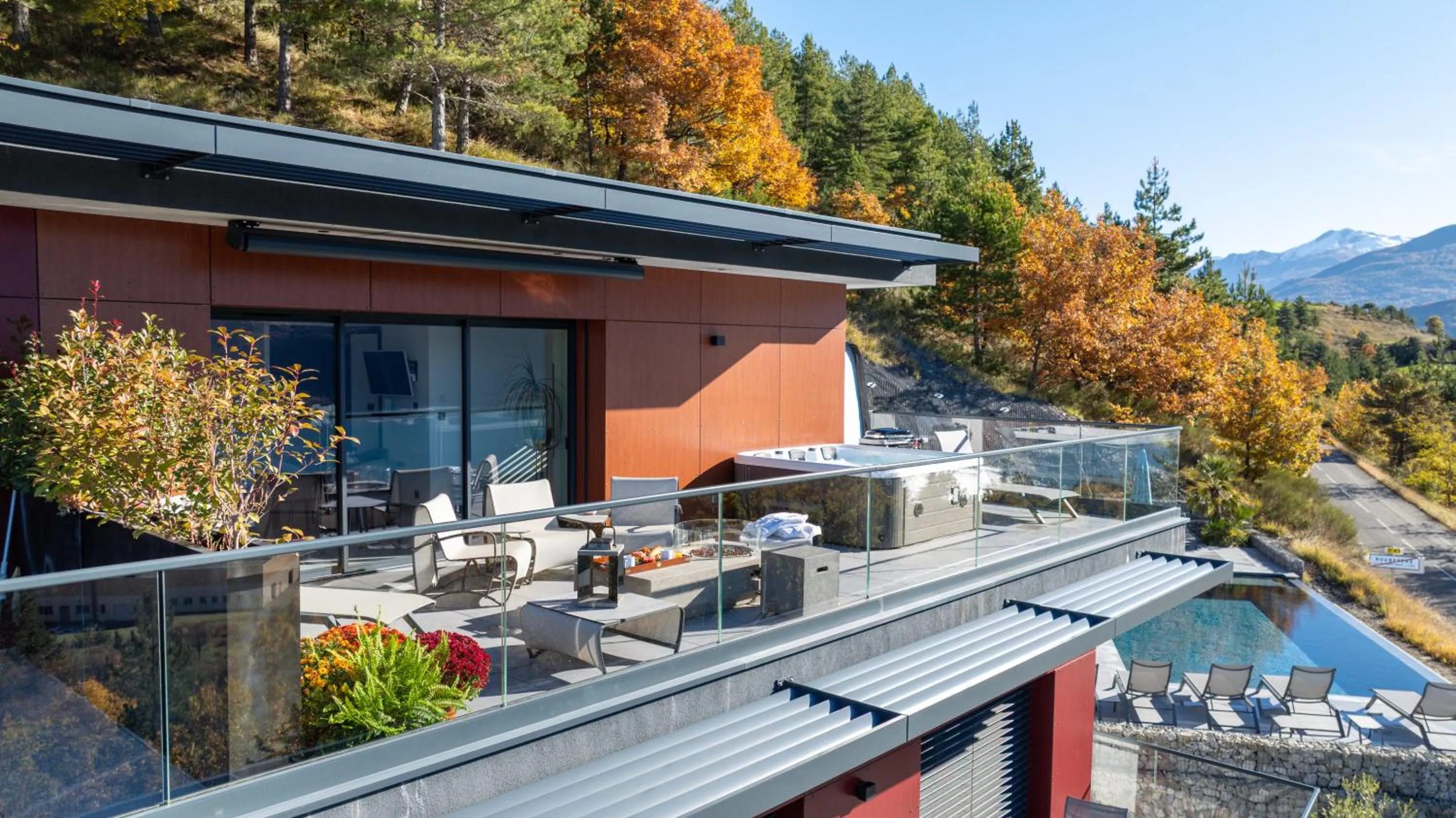 Balcony/Terrace in Les Restanques du lac