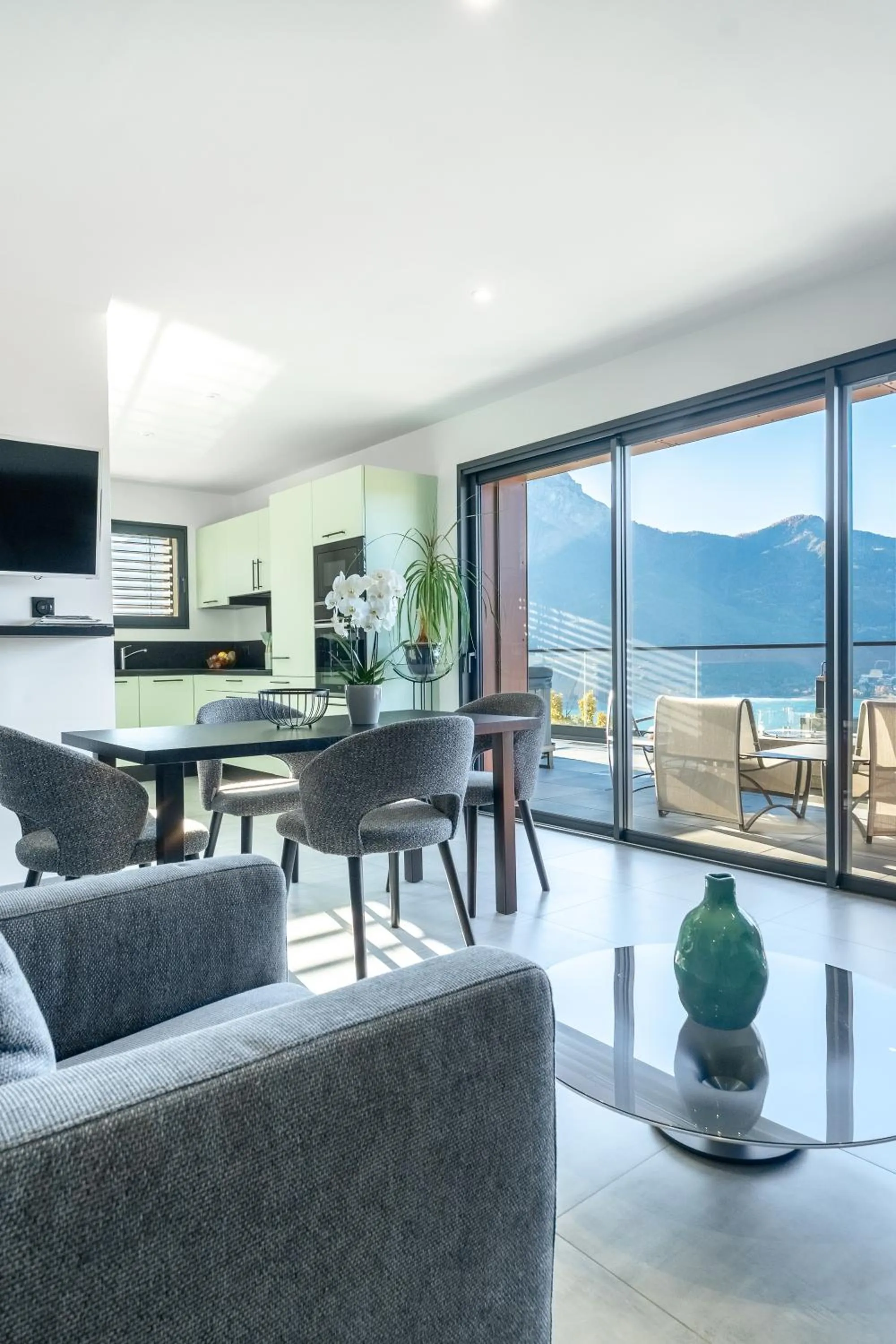 View (from property/room) in Les Restanques du lac