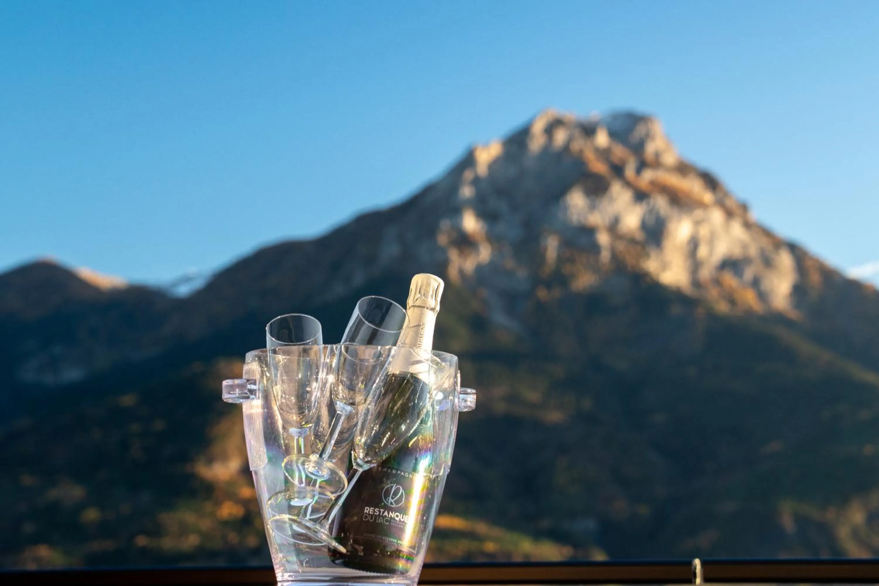 Mountain view in Les Restanques du lac