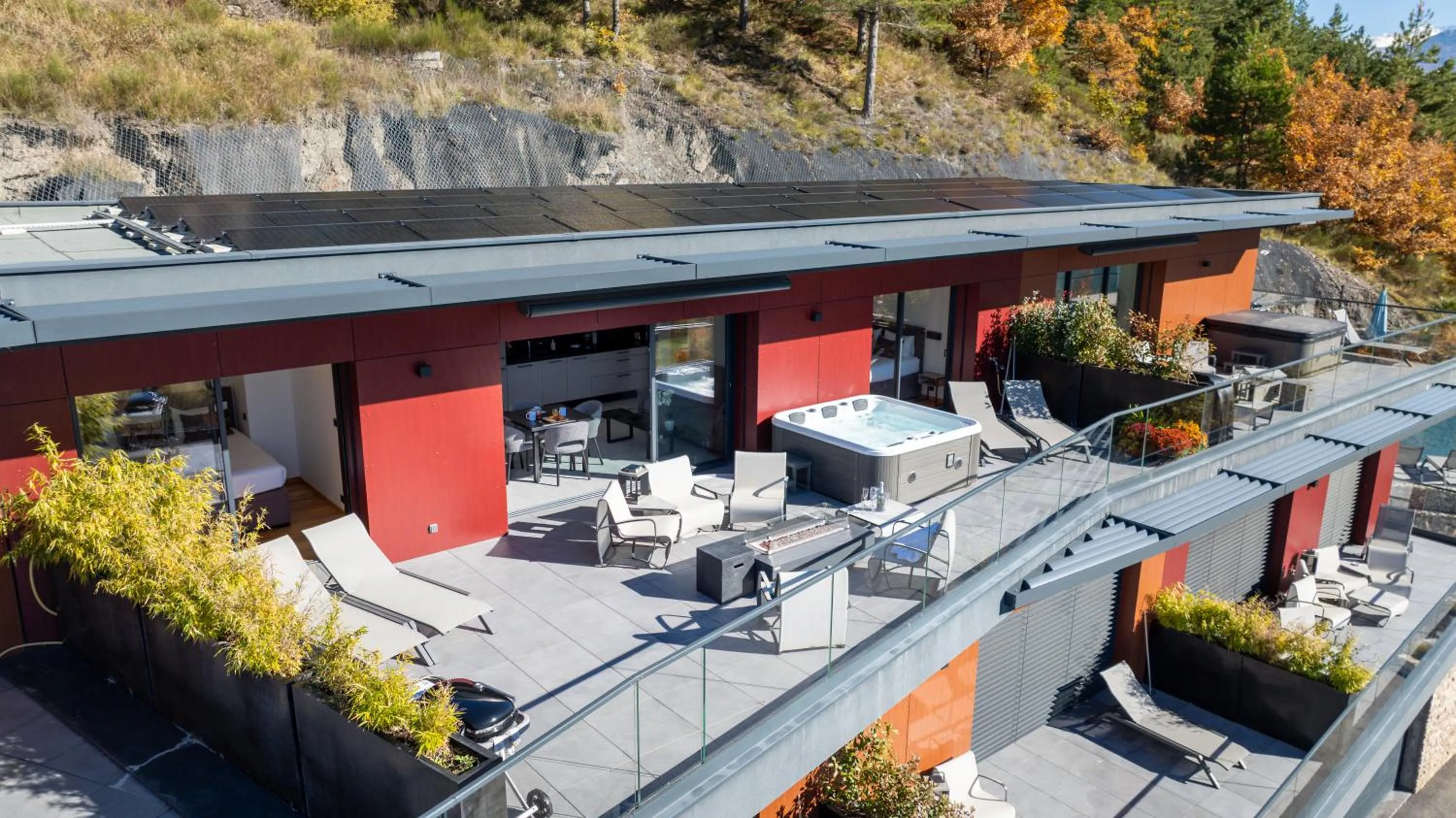 Balcony/Terrace in Les Restanques du lac