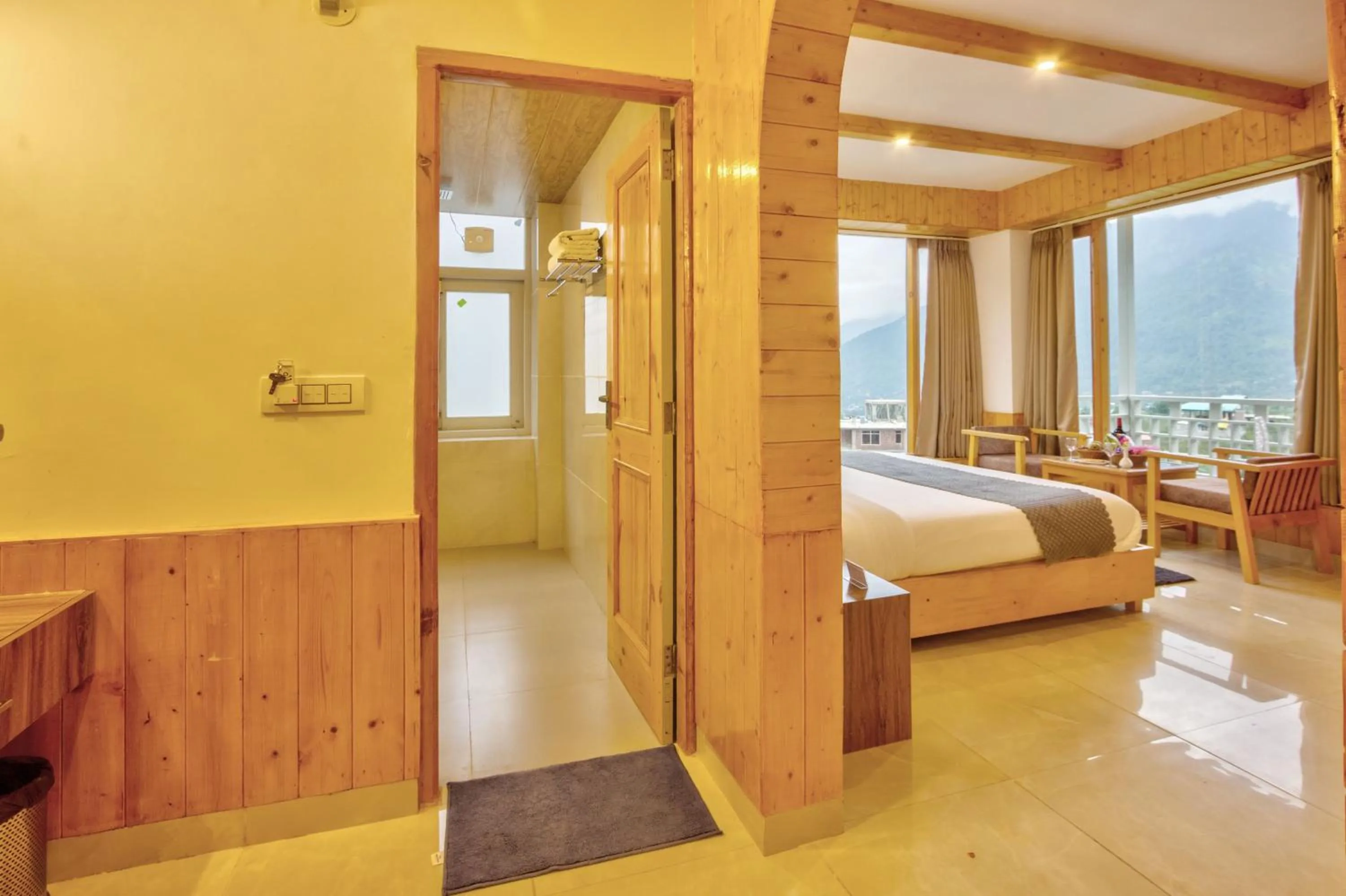 Photo of the whole room, Bed in La Aero Resort Home in Snow Mountains