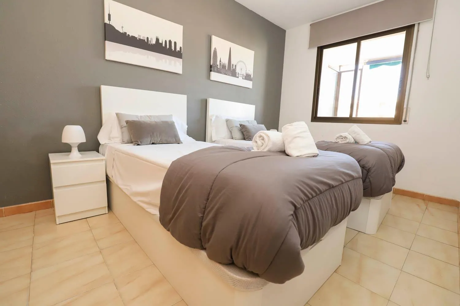 Bedroom, Bed in DIFFERENTFLATS Costa d' Or II
