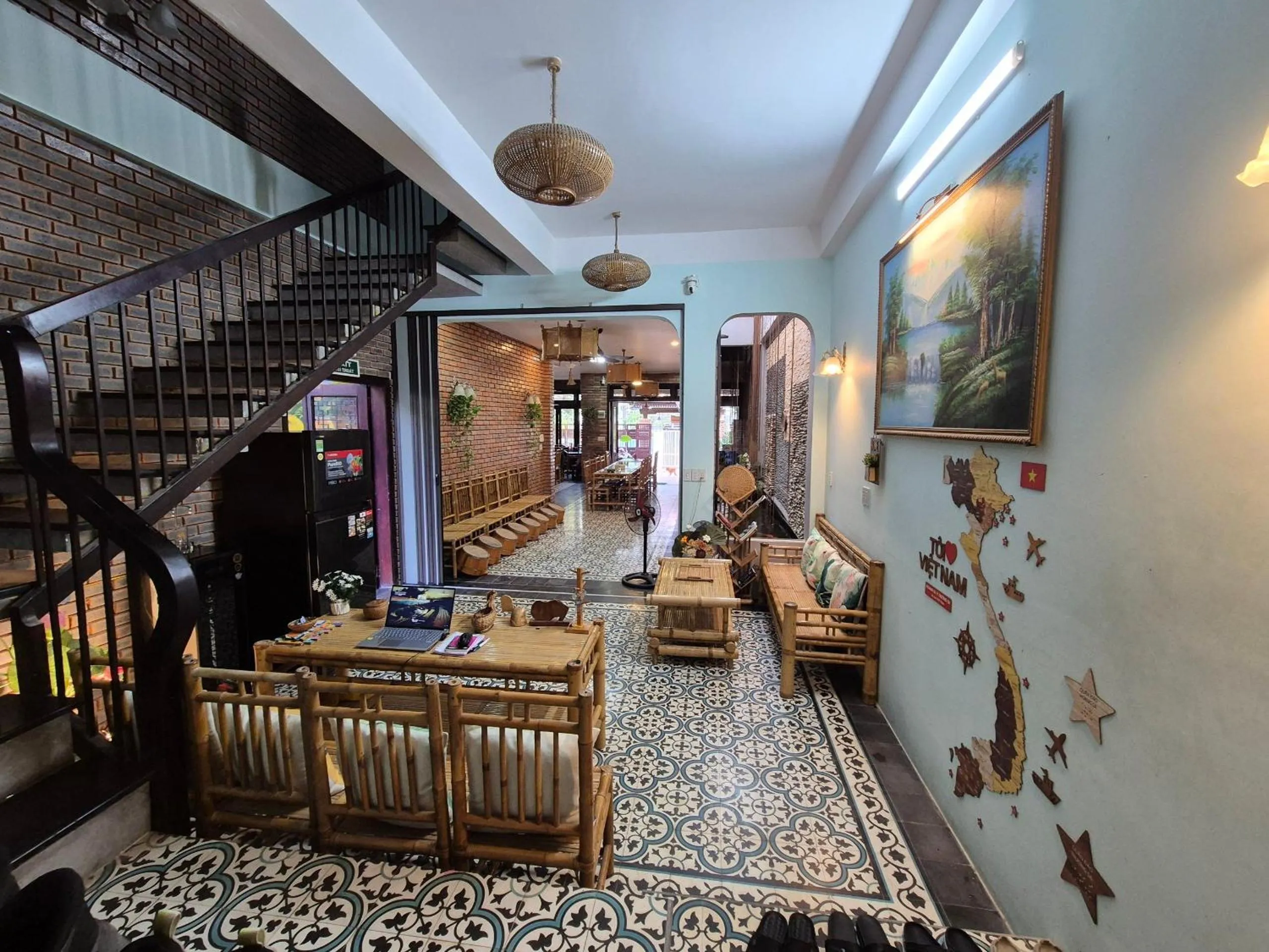 Seating area in Tâm Family Homestay-Huế