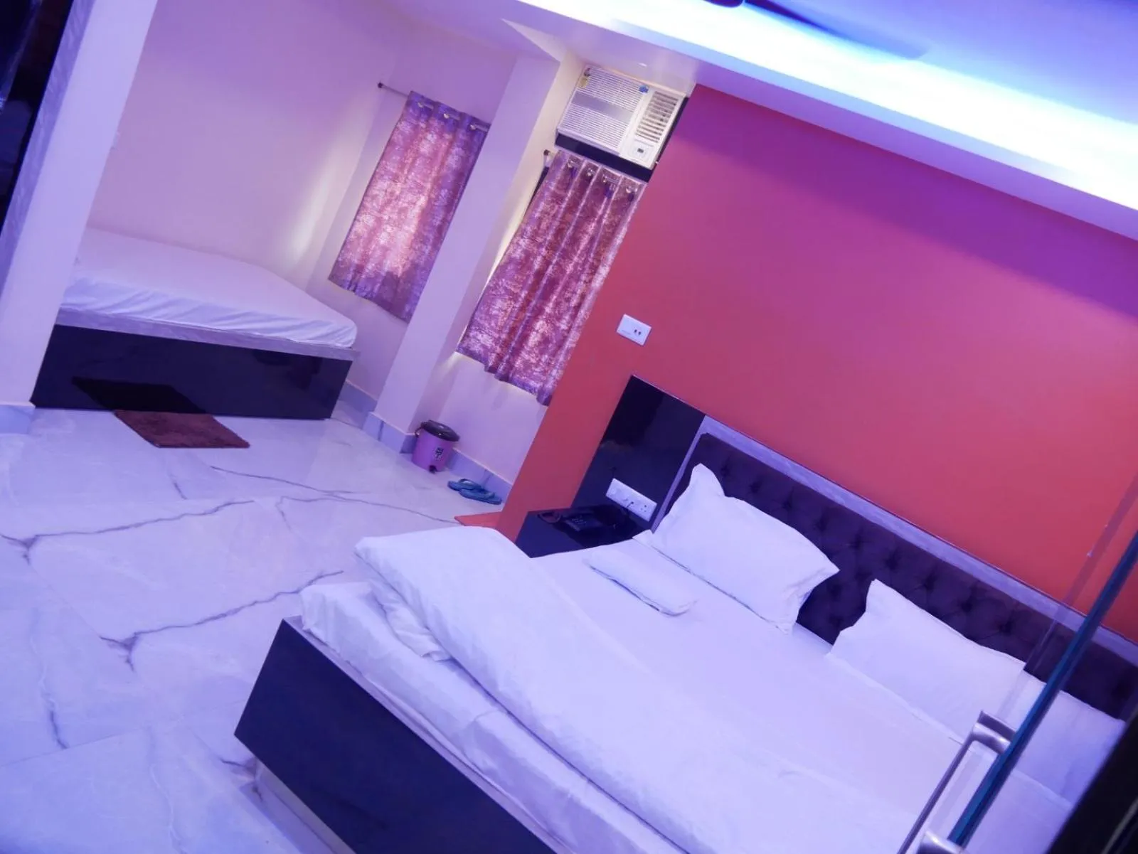 Bed in Vaidehi Inn-A Unit of vaidehi guest house