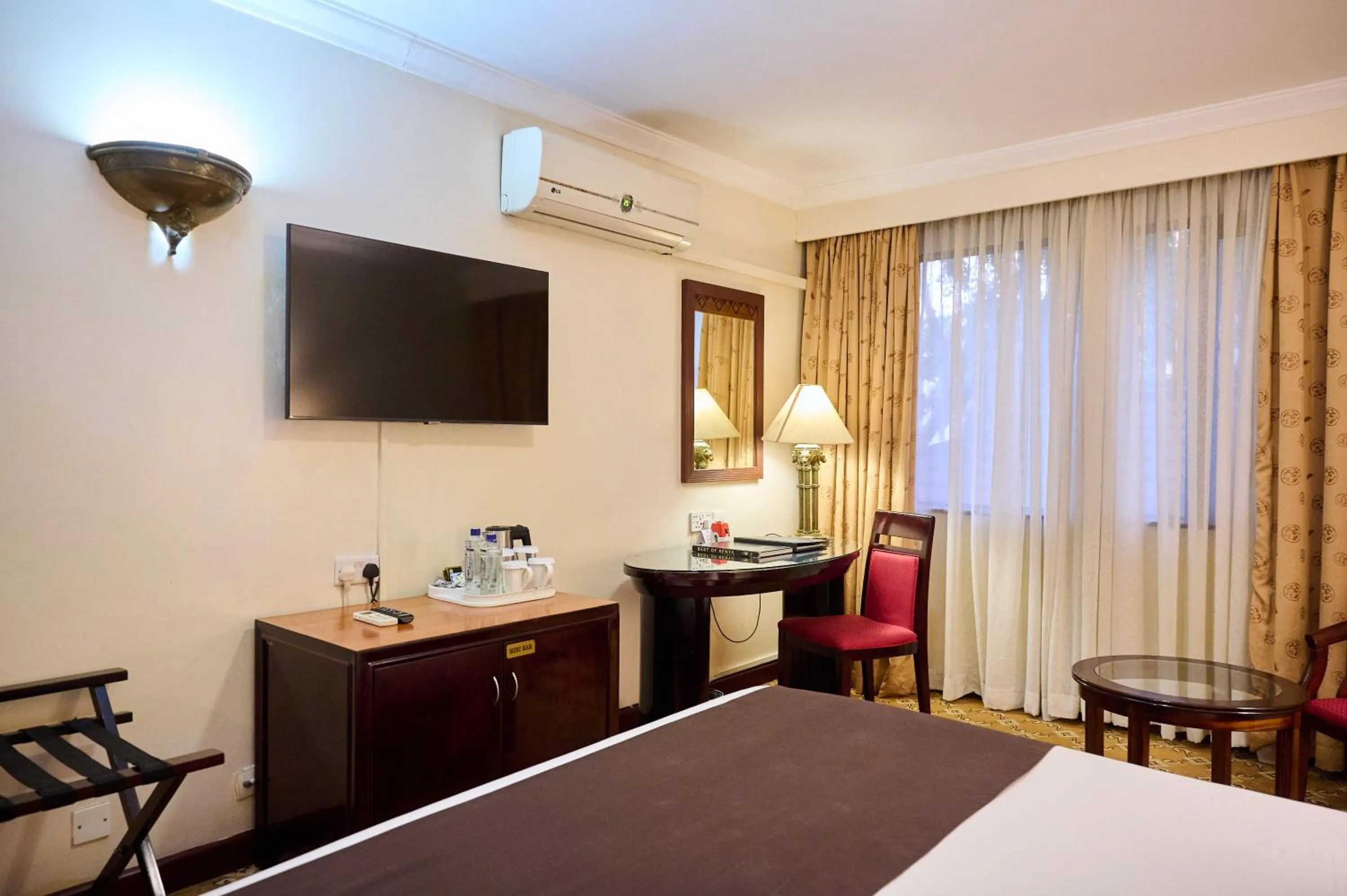 Bed in Jacaranda Hotel Nairobi