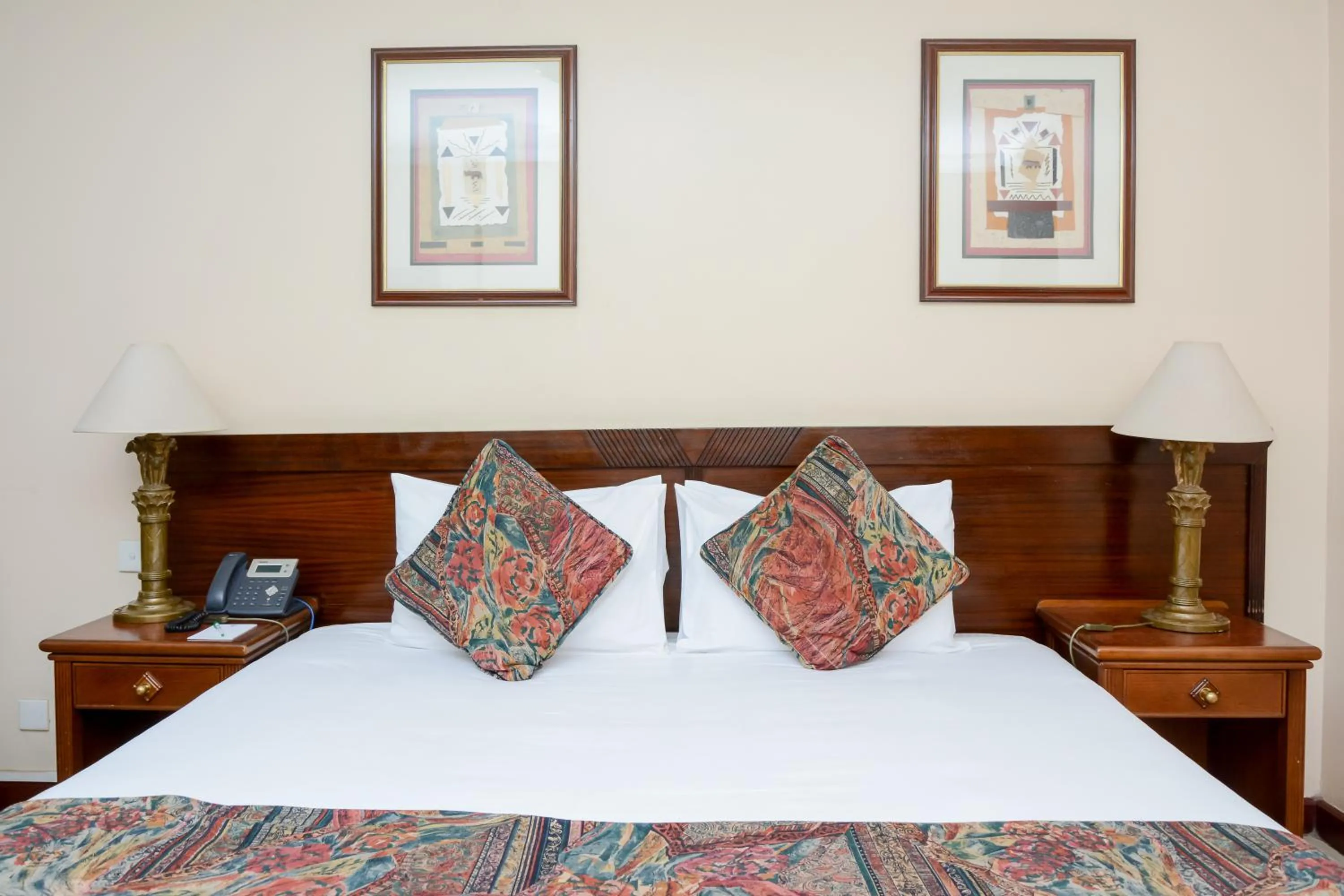 Bed in Jacaranda Hotel Nairobi