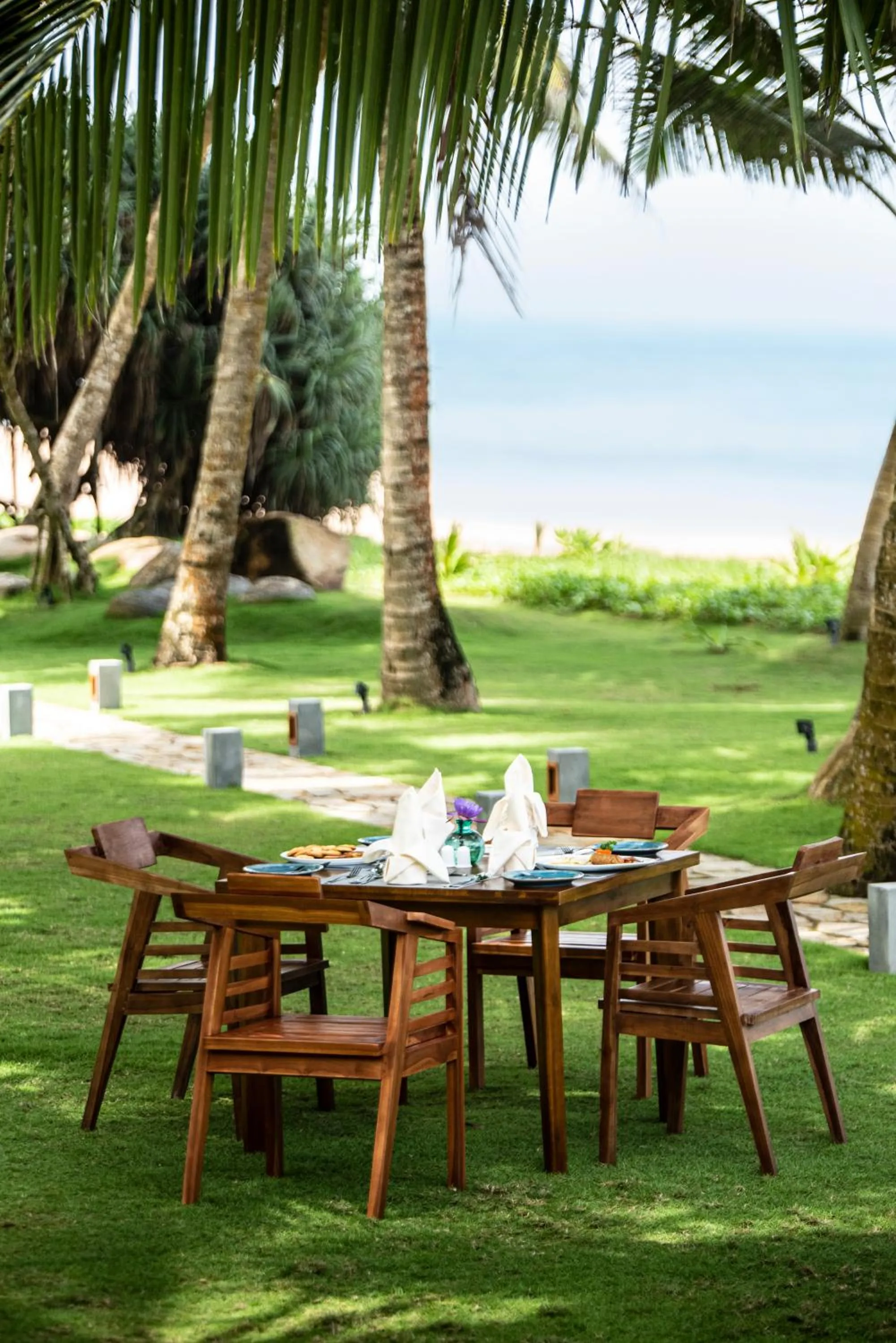 Garden in The Rockwall Boutique Hotel Bentota