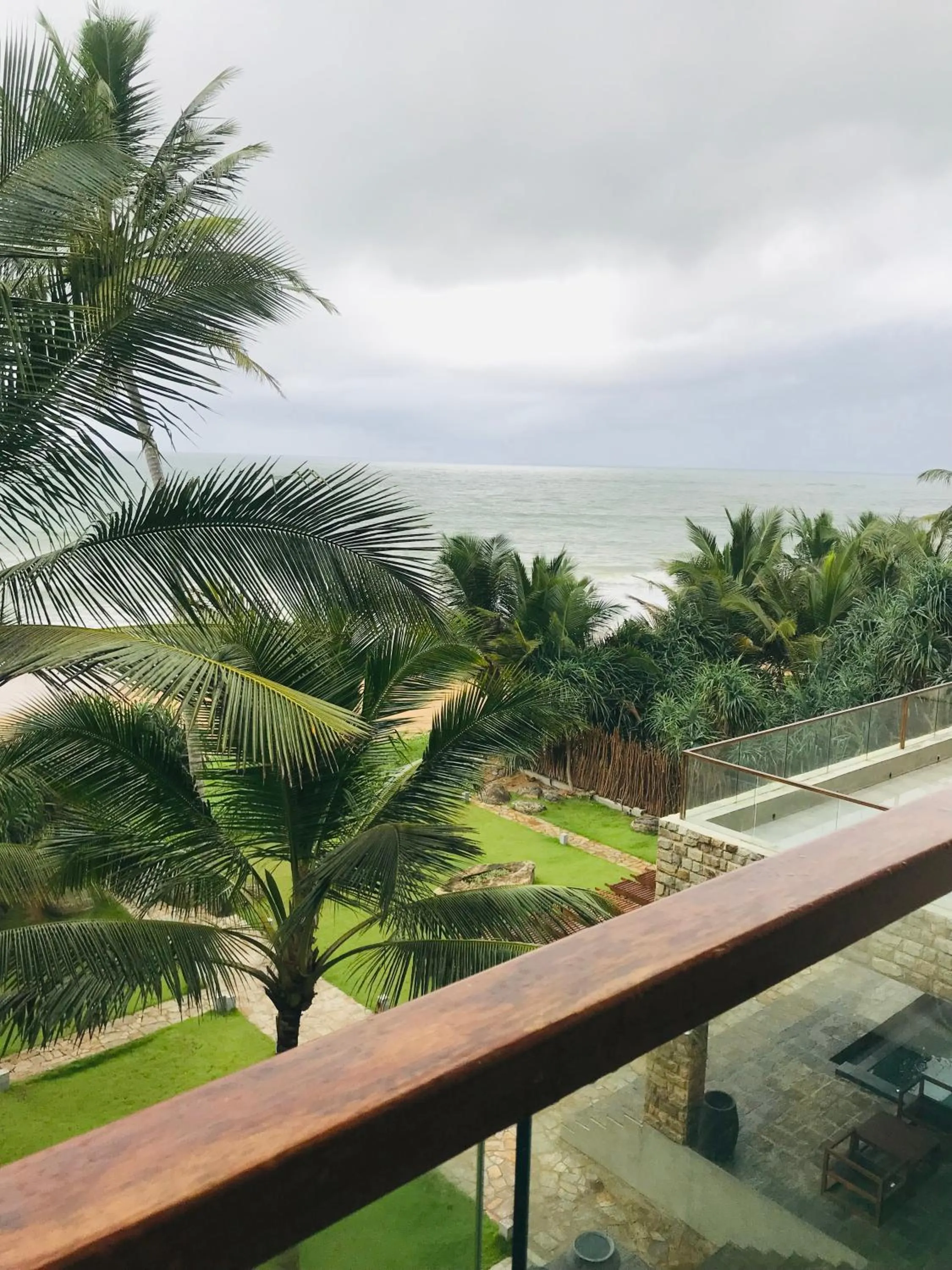 Sea view in The Rockwall Boutique Hotel Bentota