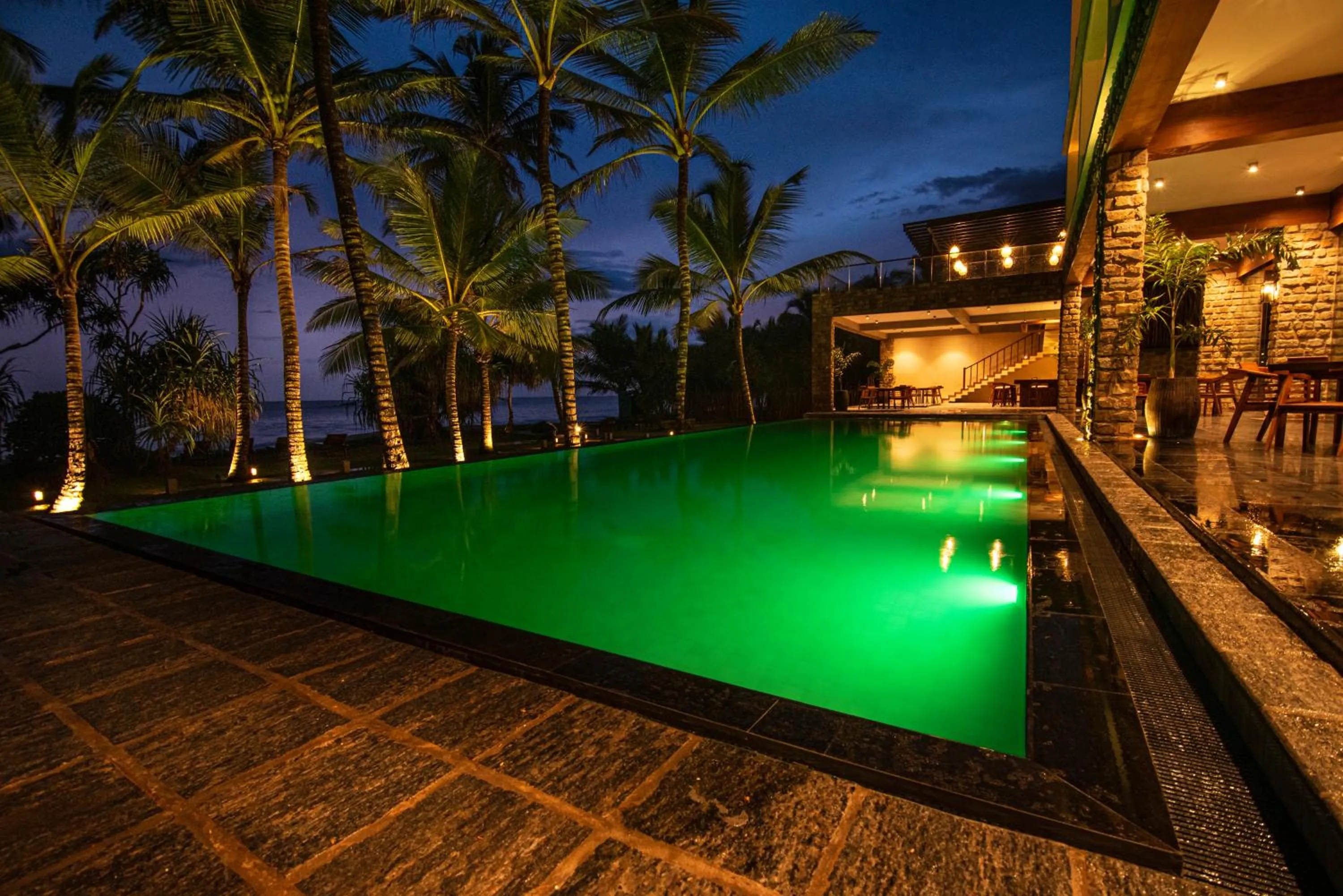 Swimming pool in The Rockwall Boutique Hotel Bentota