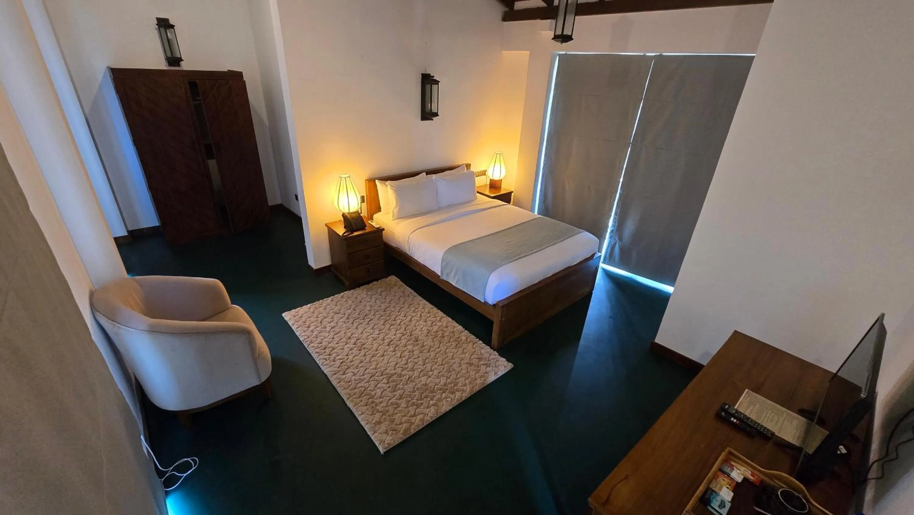 Bed in The Rockwall Boutique Hotel Bentota