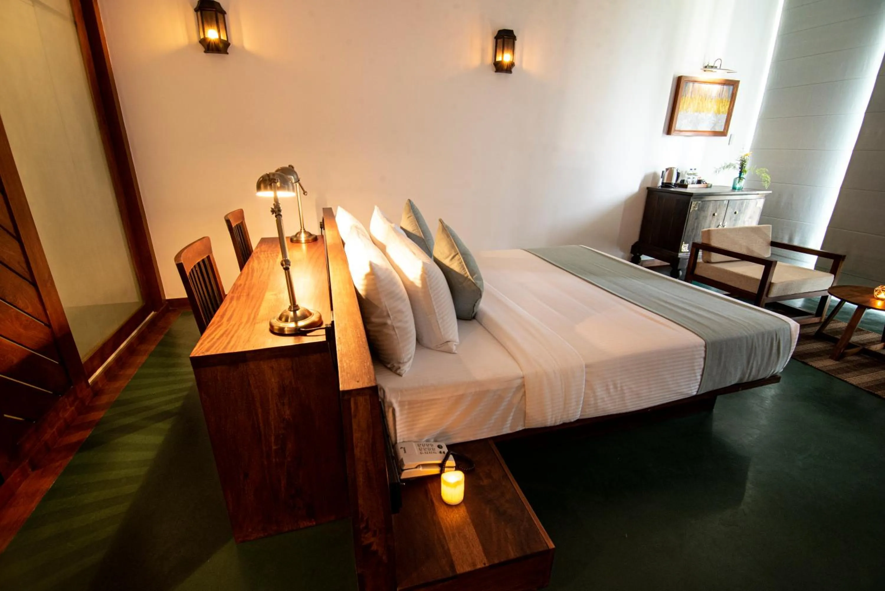 Photo of the whole room, Bed in The Rockwall Boutique Hotel Bentota