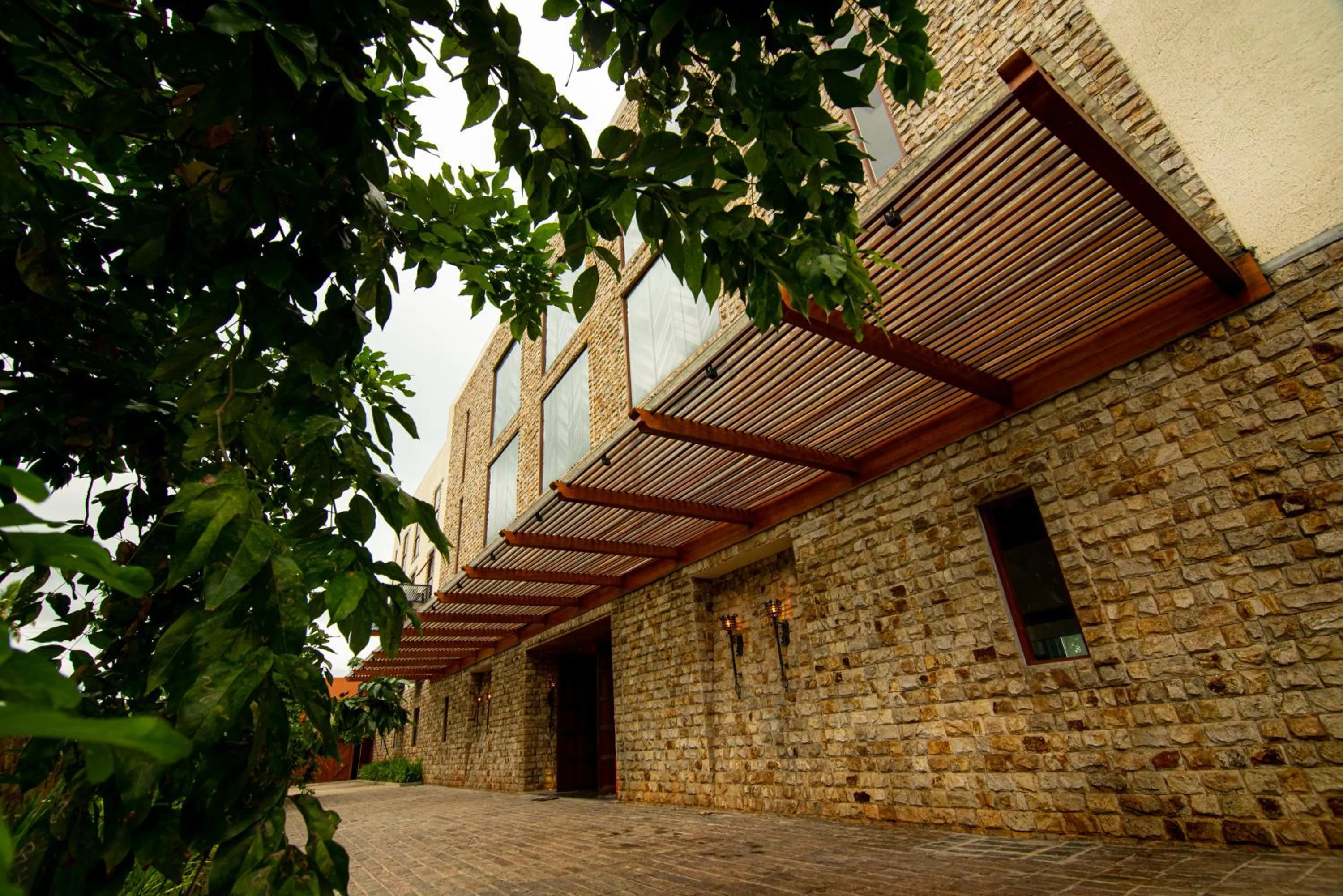 Property building in The Rockwall Boutique Hotel Bentota