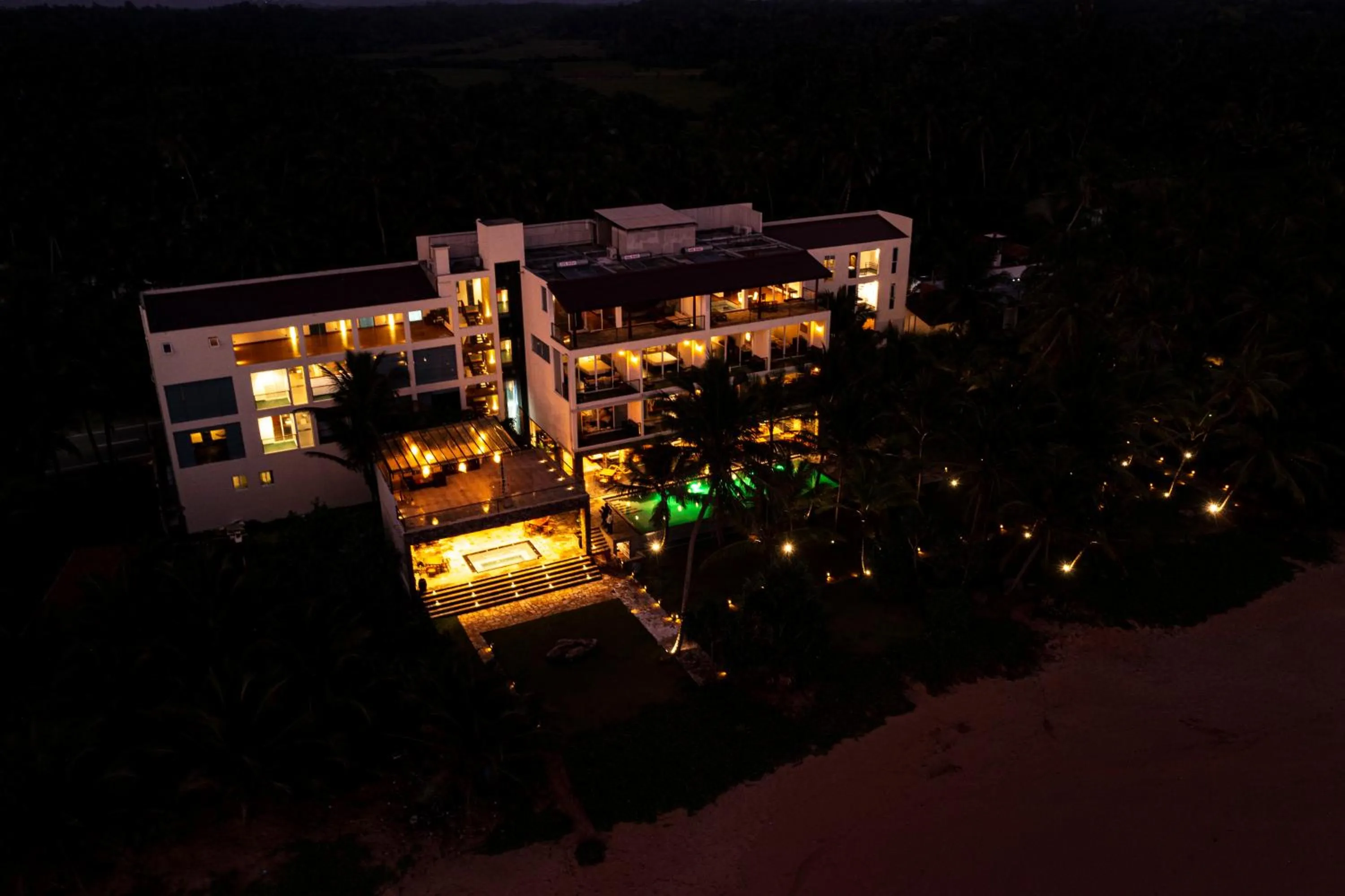 Property building in The Rockwall Boutique Hotel Bentota